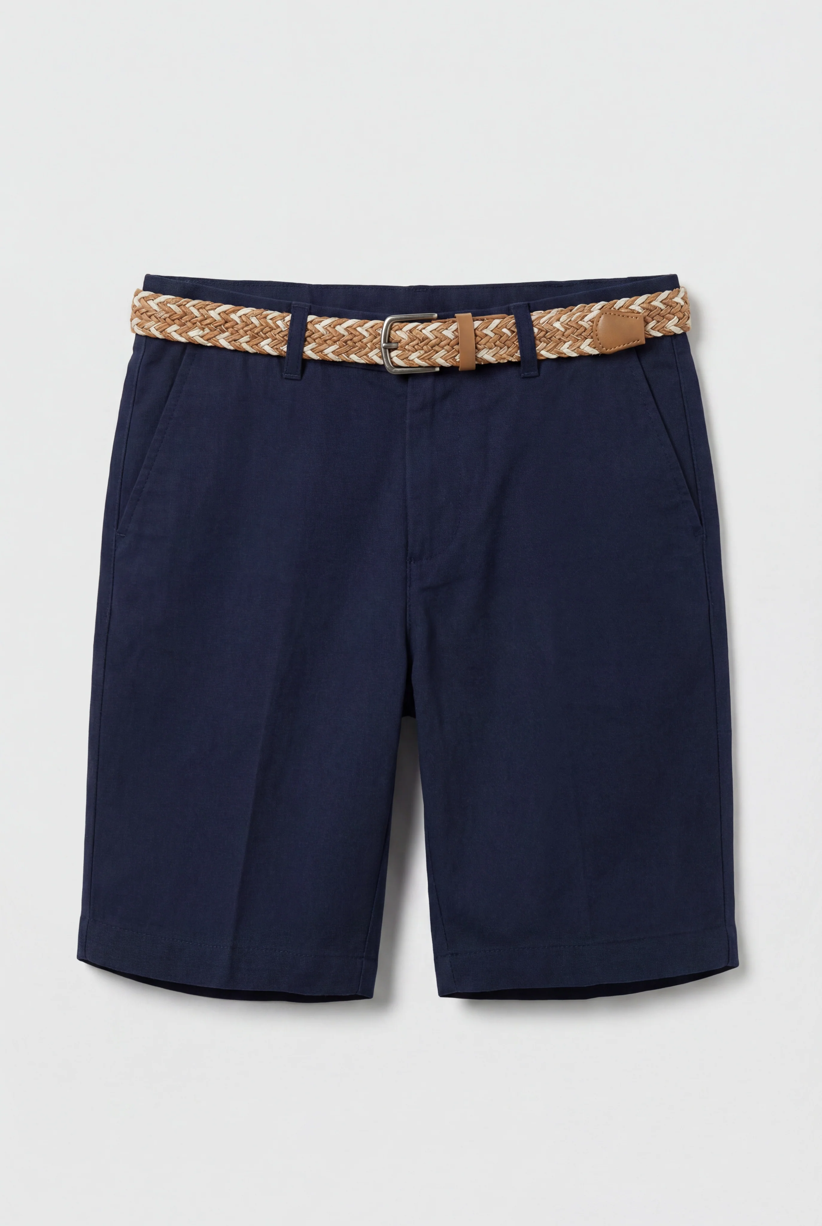 Babies & Boys Cotton 5 Piece Shorts Suit - Dylan - Camel - Image 7