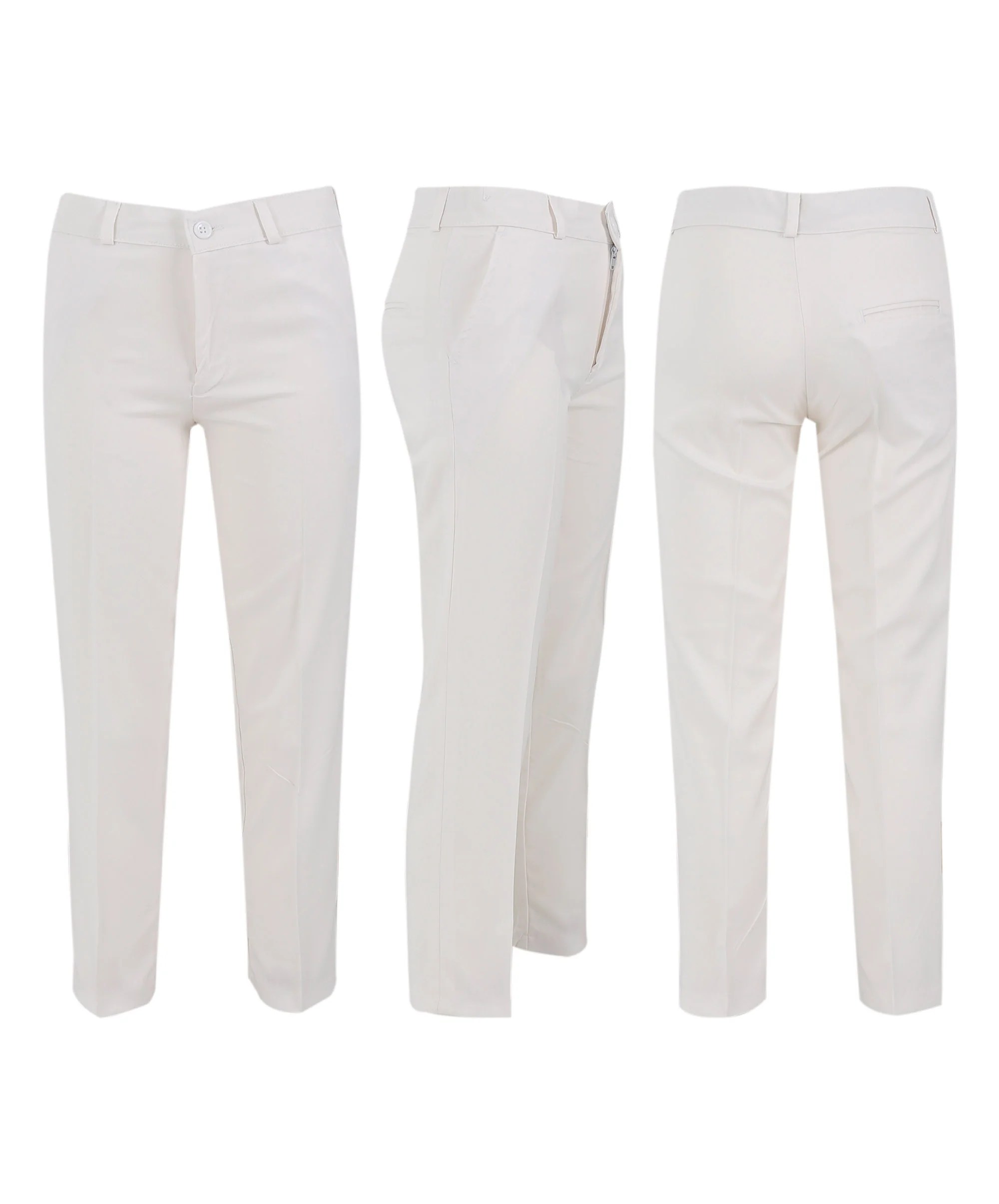 Baby & Boys 3-Piece White Cotton-Linen Waistcoat Suit Set - WHITBY - Image 6