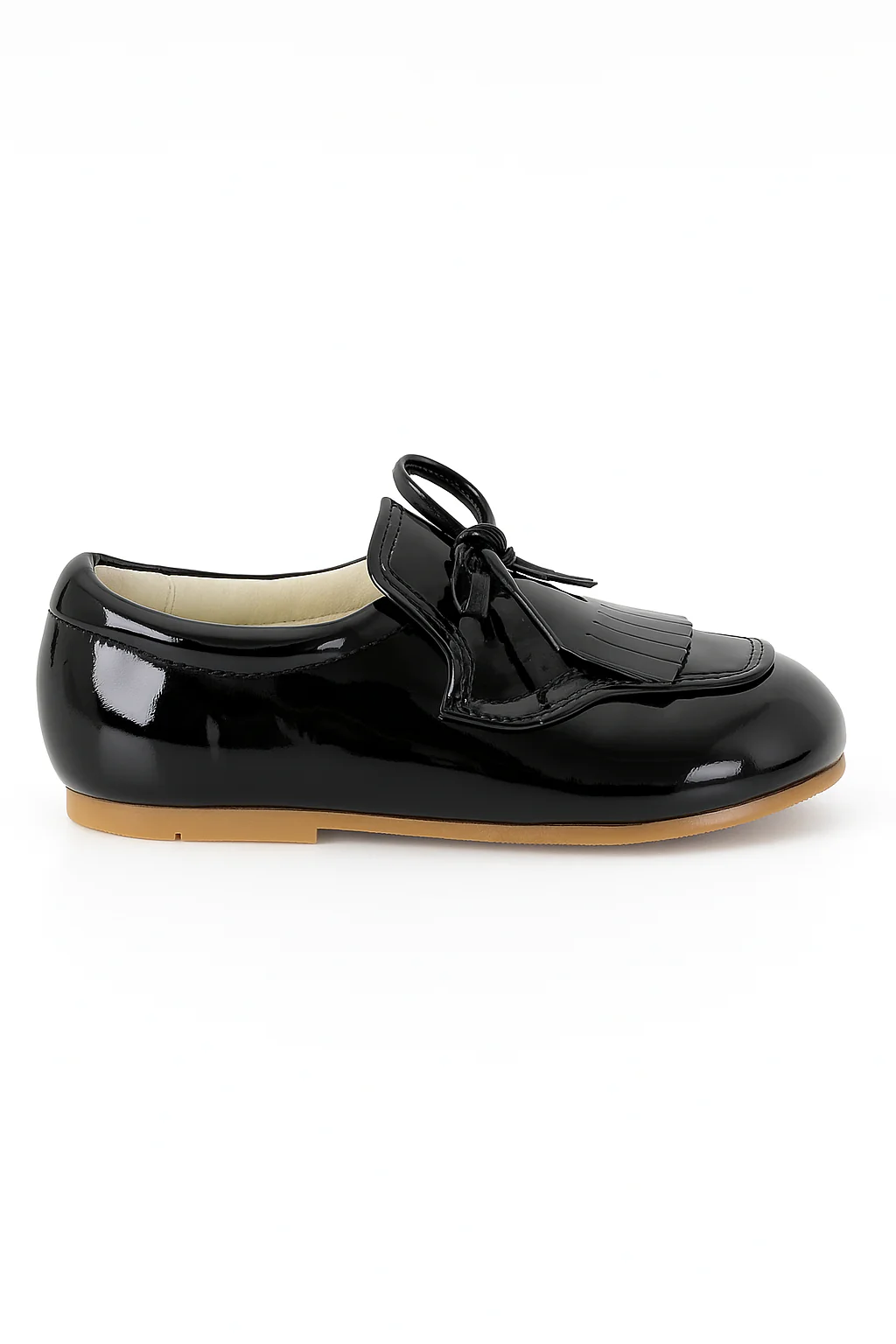Baby Boys Pre- walker Patent Loafer - ADAM - Black - Image 4