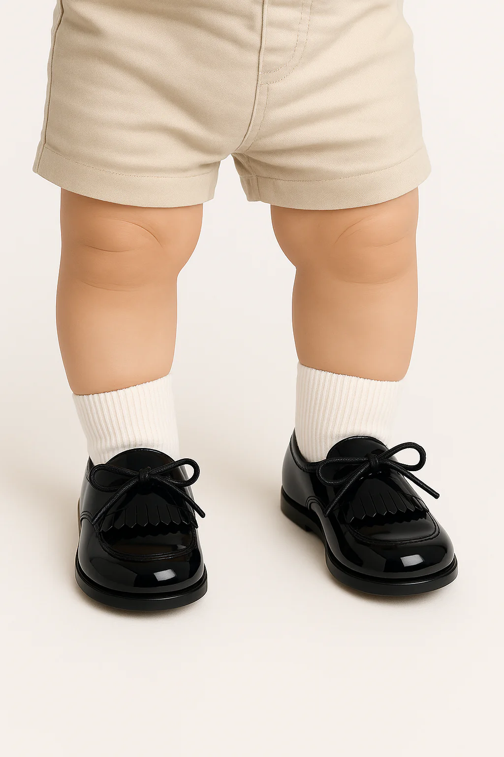 Baby Boys Pre- walker Patent Loafer - ADAM - Black - Image 6