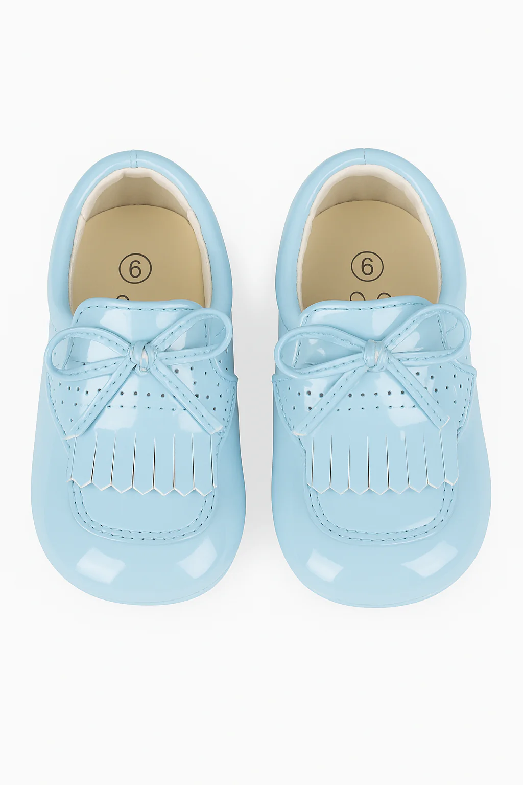 Baby Boys Pre- walker Patent Loafer - ADAM - Blue - Image 2