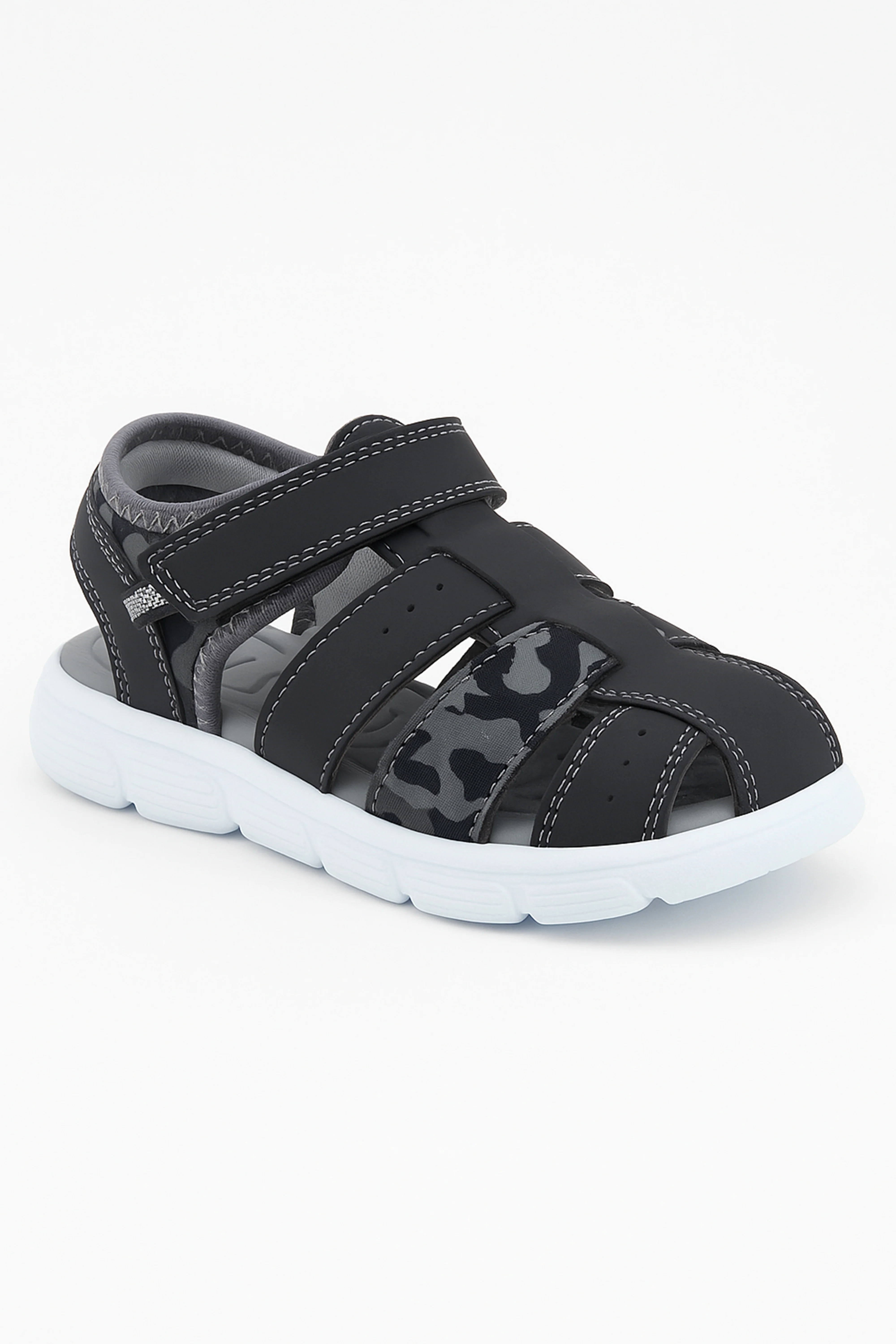 Boys Casual Trekking Summer Sandals - Grey