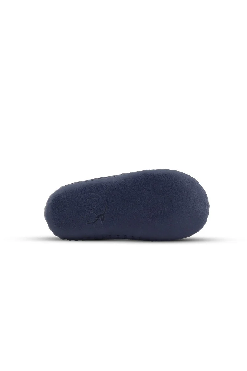 Baby Boys Genuine Leather Pre-walker Crib Shoes - Patik - Navy Blue - Image 5