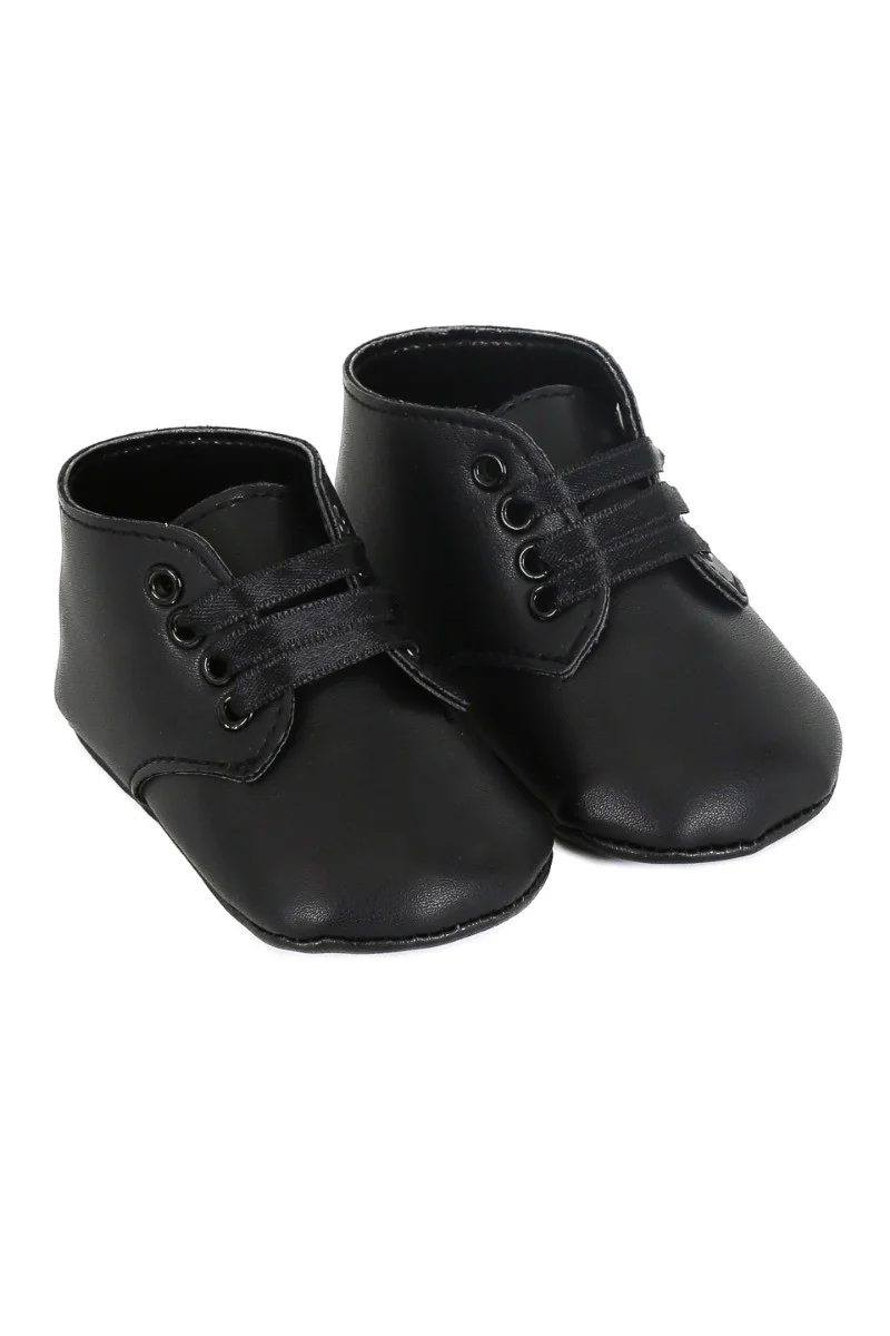 Unisex Baby Pre-Walker Shoes - Black - Image 2