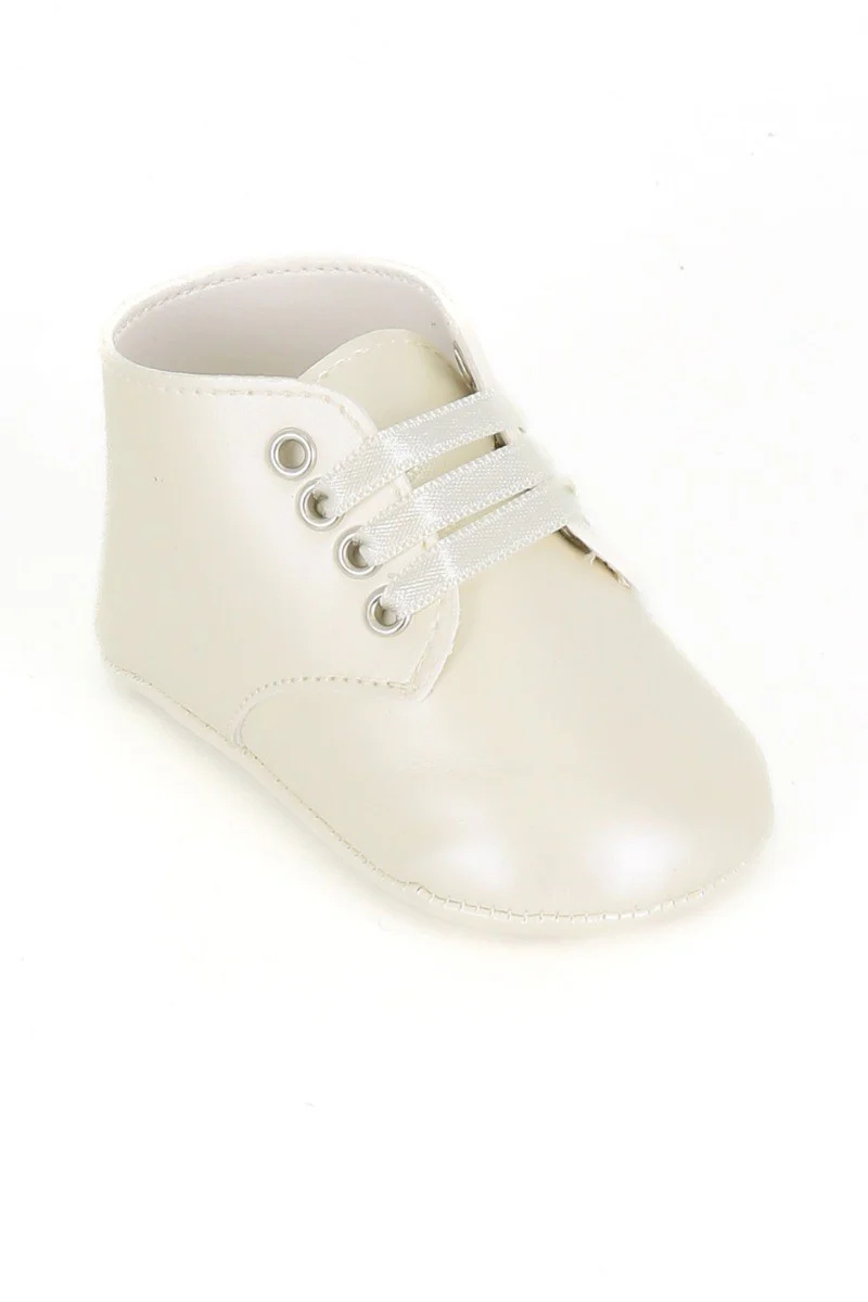 Unisex Baby Pre-Walker Shoes - Ivory - Image 6