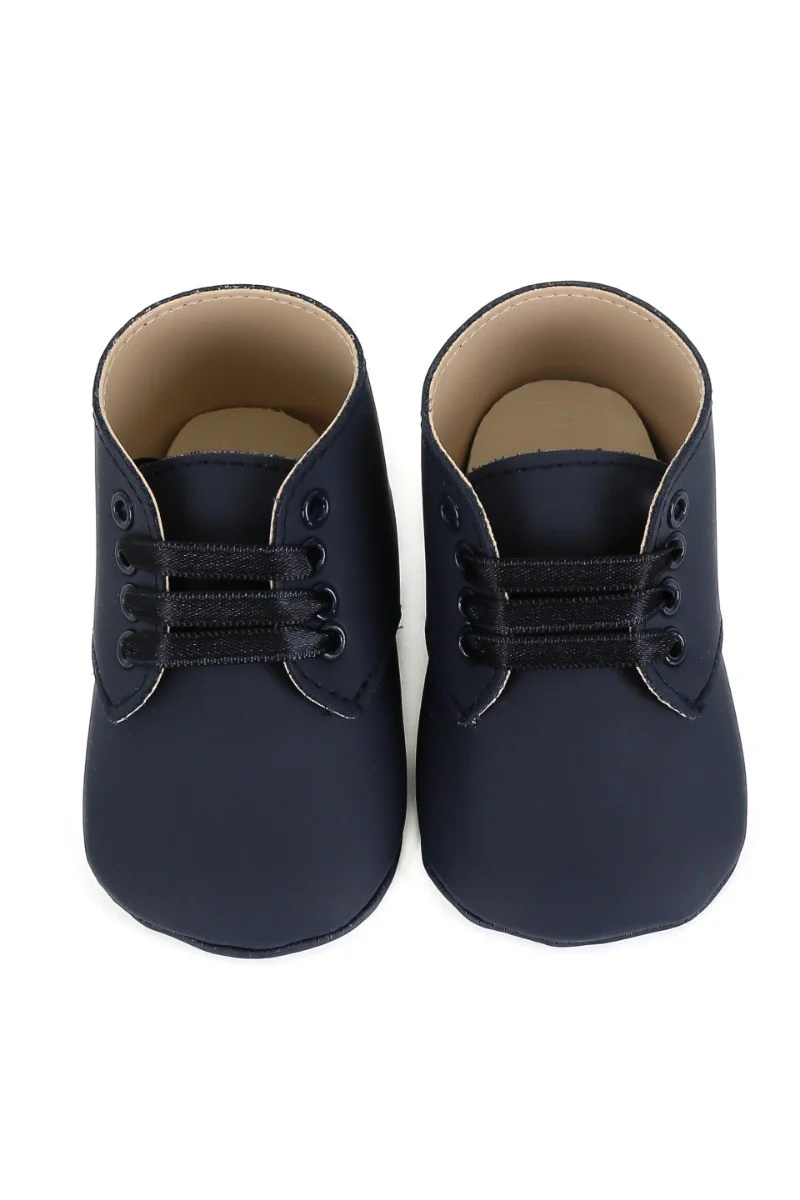 Unisex Baby Pre-Walker Shoes - Navy Blue - Image 5