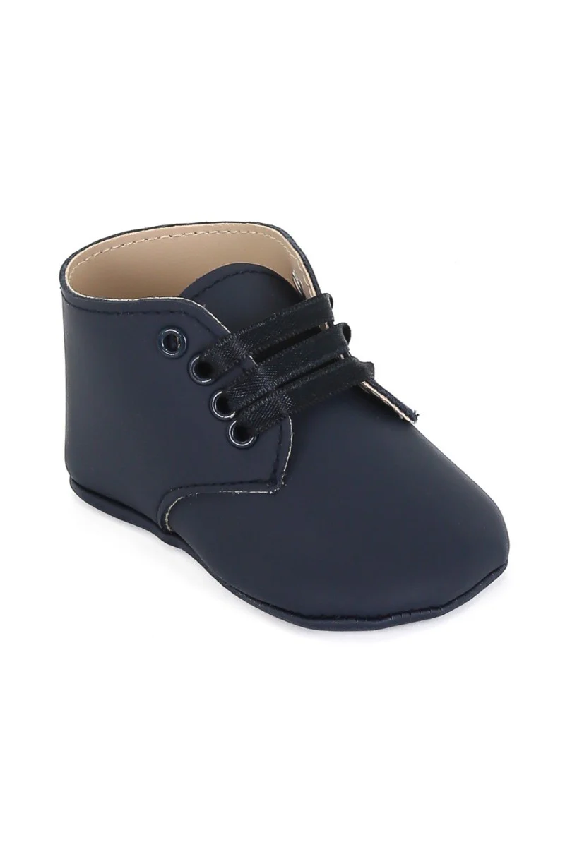 Unisex Baby Pre-Walker Shoes - Navy Blue - Image 6
