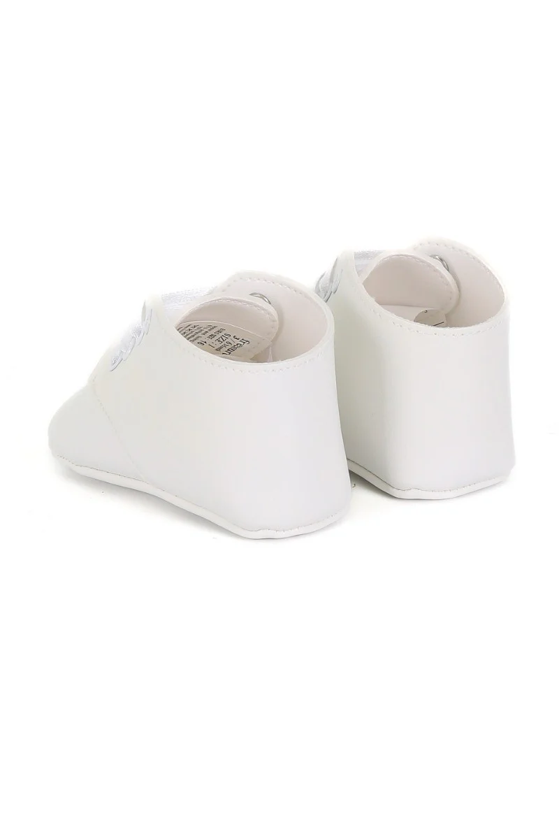 Unisex Baby Pre-Walker Shoes - White - Image 3