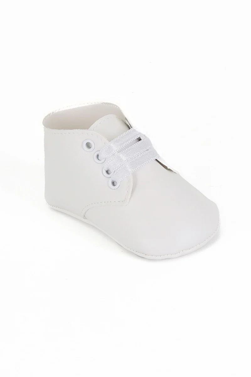 Unisex Baby Pre-Walker Shoes - White - Image 6