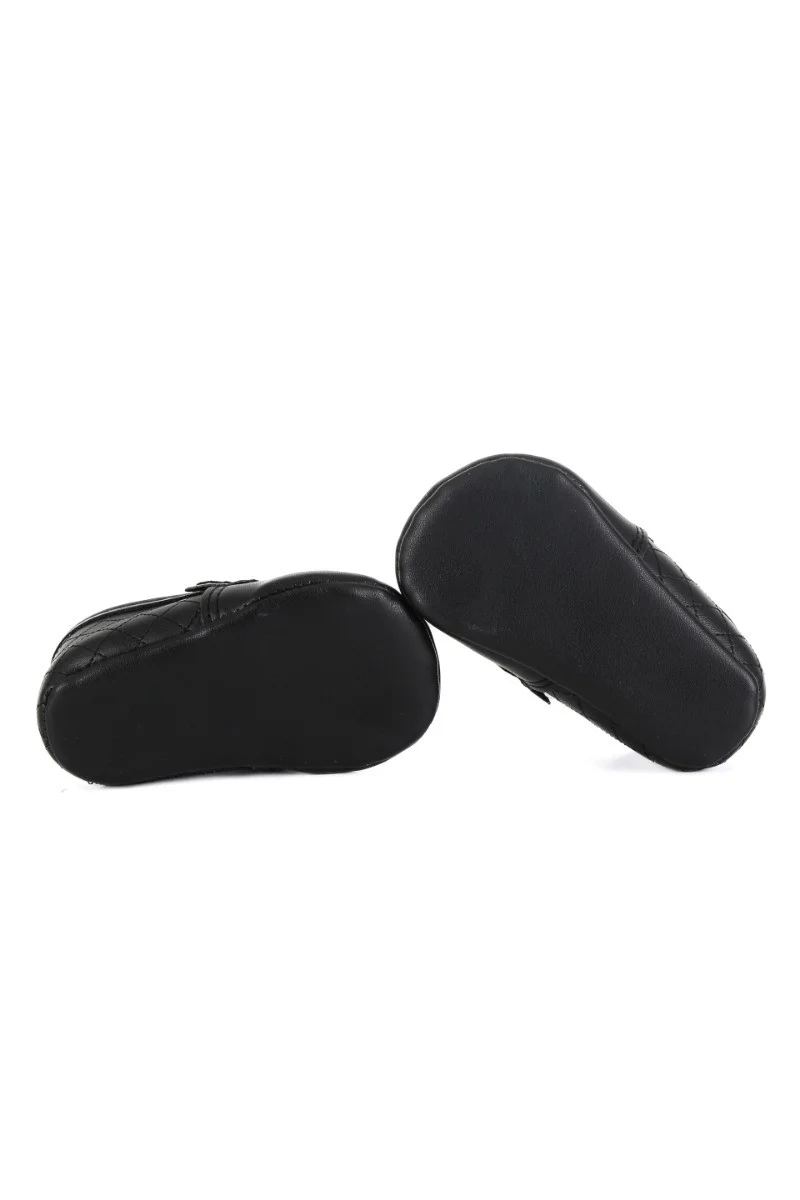 Baby Boys Slip on Pre-walker Moccasin - Black - Image 4