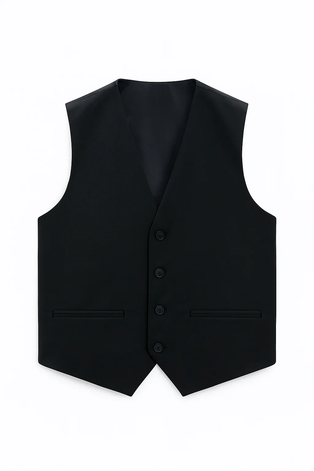 Boys 3-Piece Tailored Fit Suit - Paris - Black - Image 4