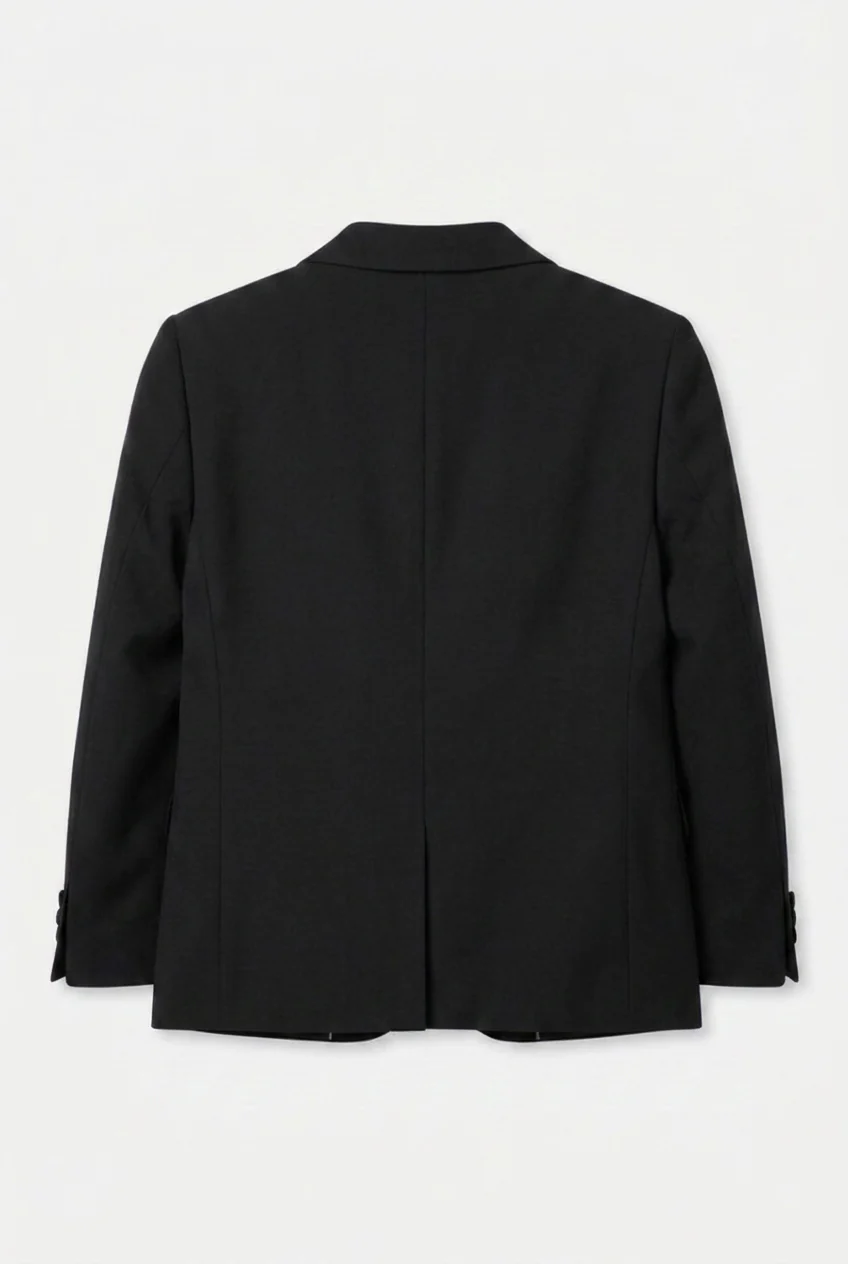 Boys' Black Tuxedo Suit with Cufflink Shirt - Image 6