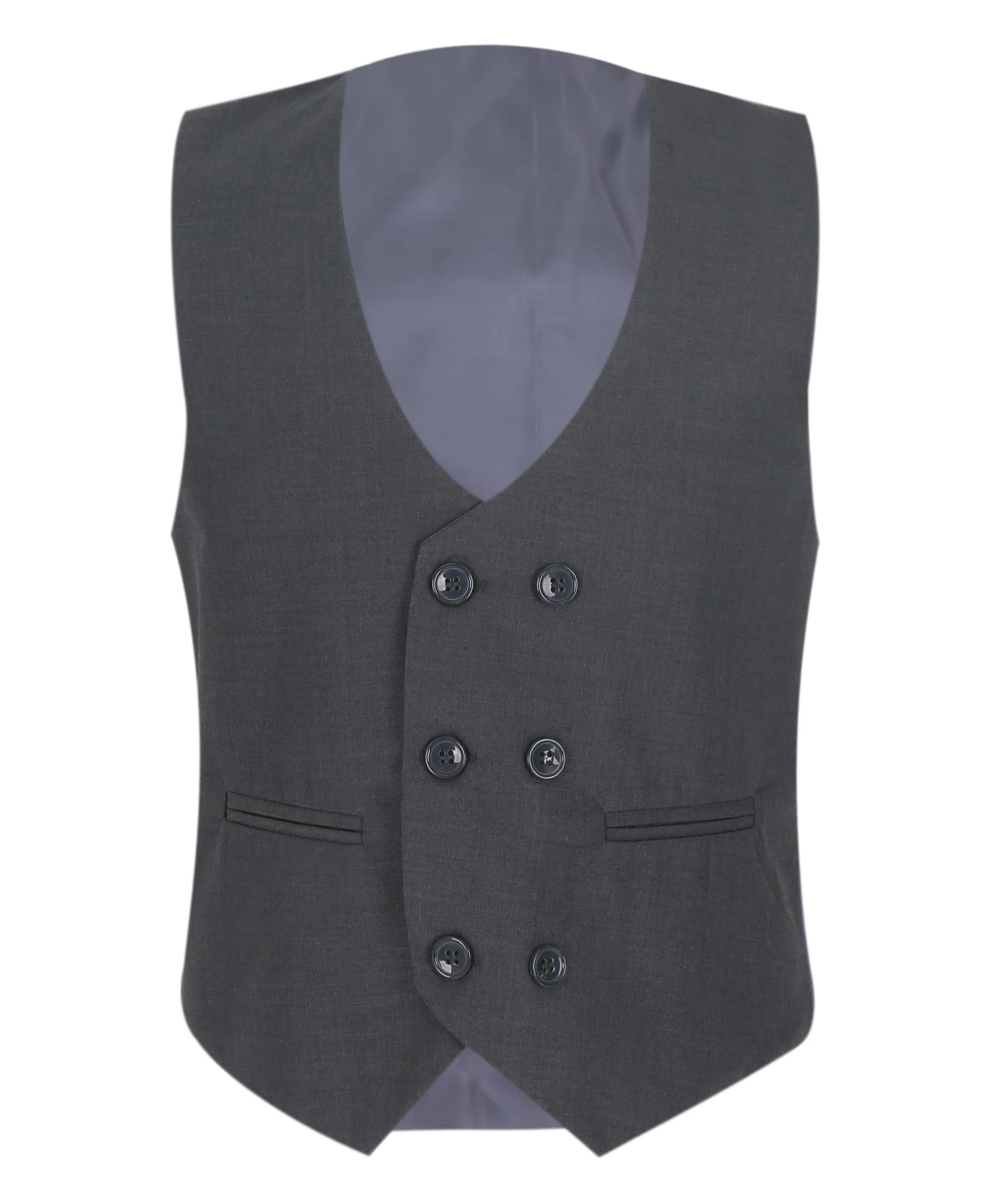 Boys Slim Fit 7 Piece Suit - DAVID D.GREY - Image 7