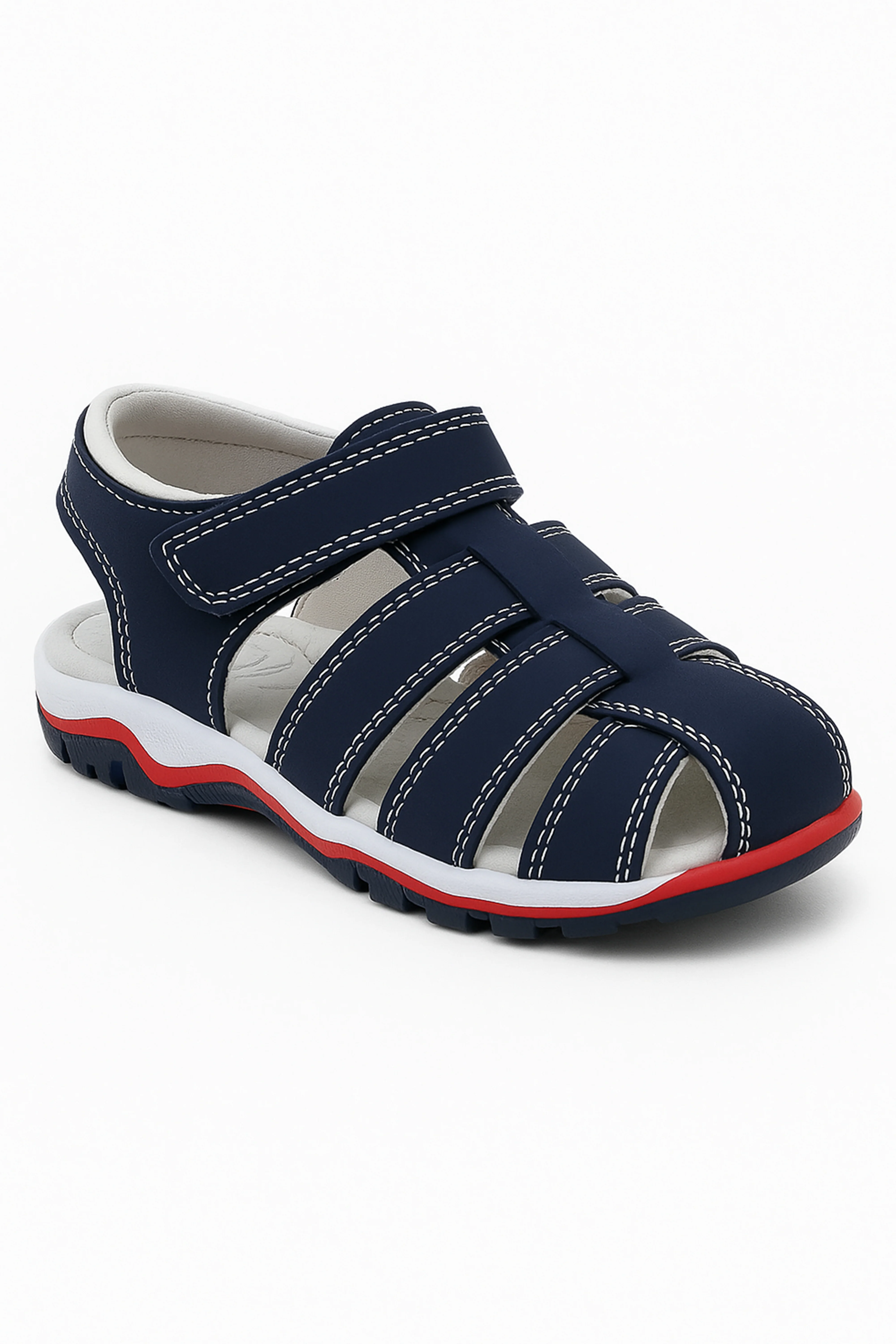 Boys Casual Trekking Sandals - Navy Blue
