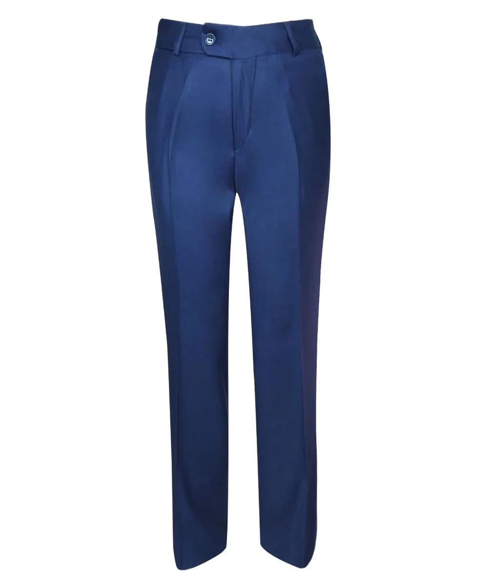 Boys Formal Suit Set - Midnight Blue - Image 4