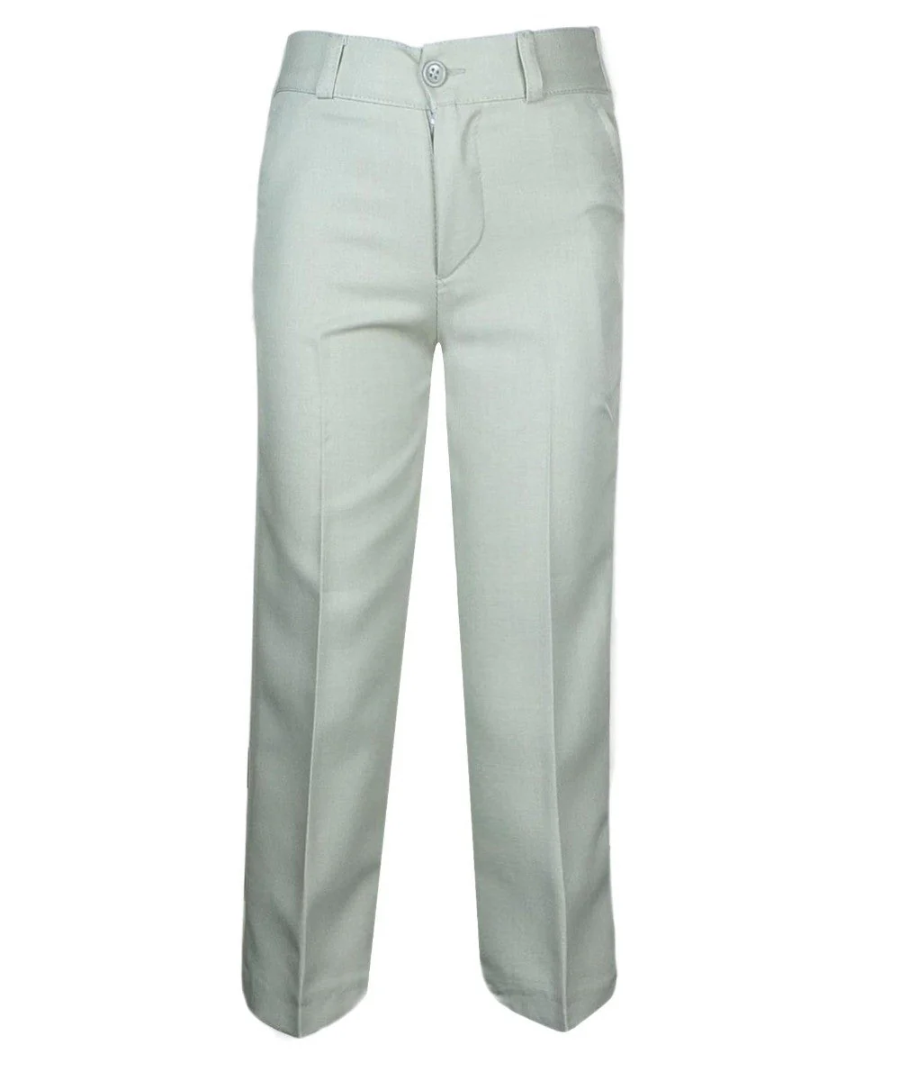 Boys Formal Suit Trousers - Beige
