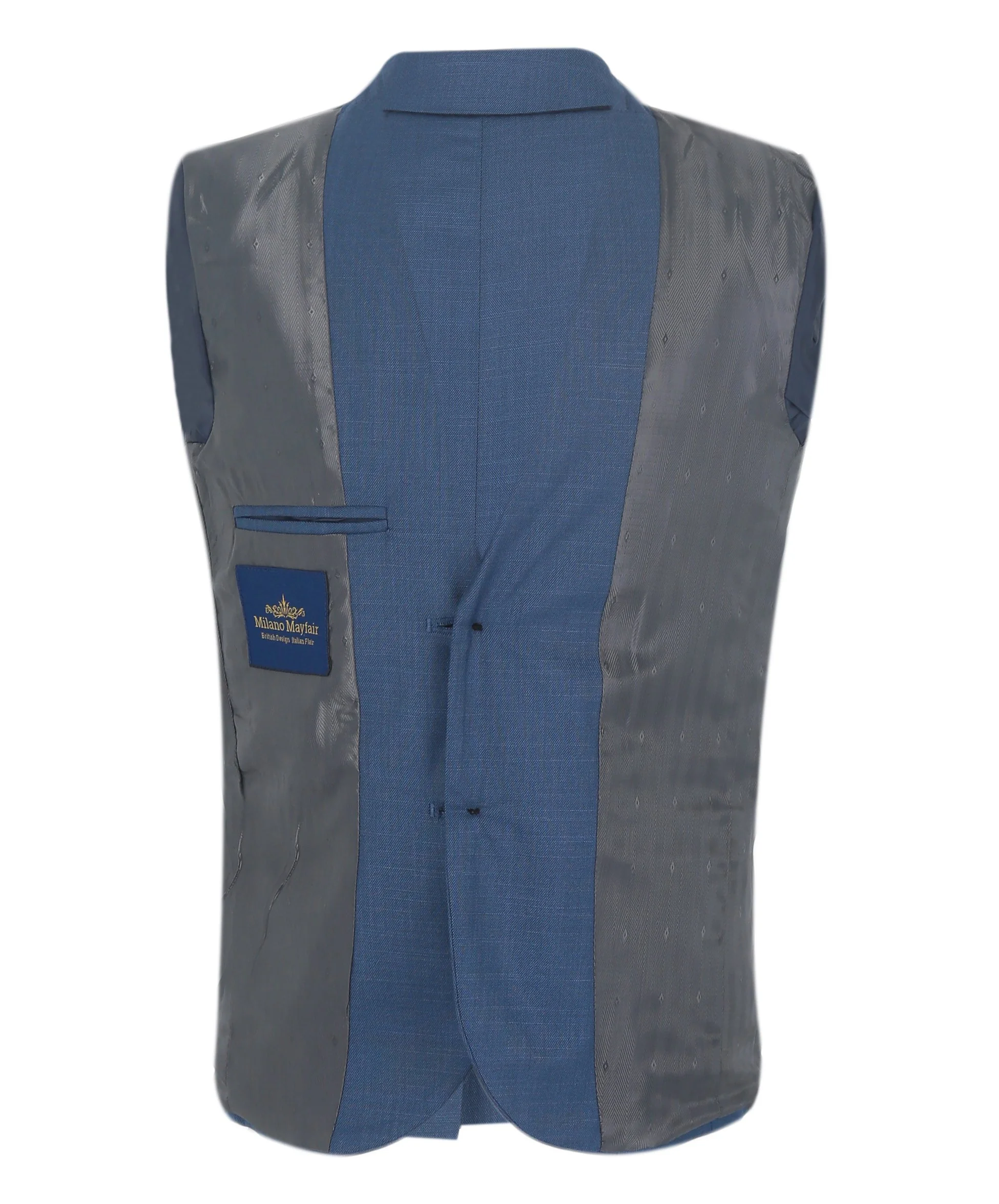 Boys Formal Suit Set - Blue - Image 10