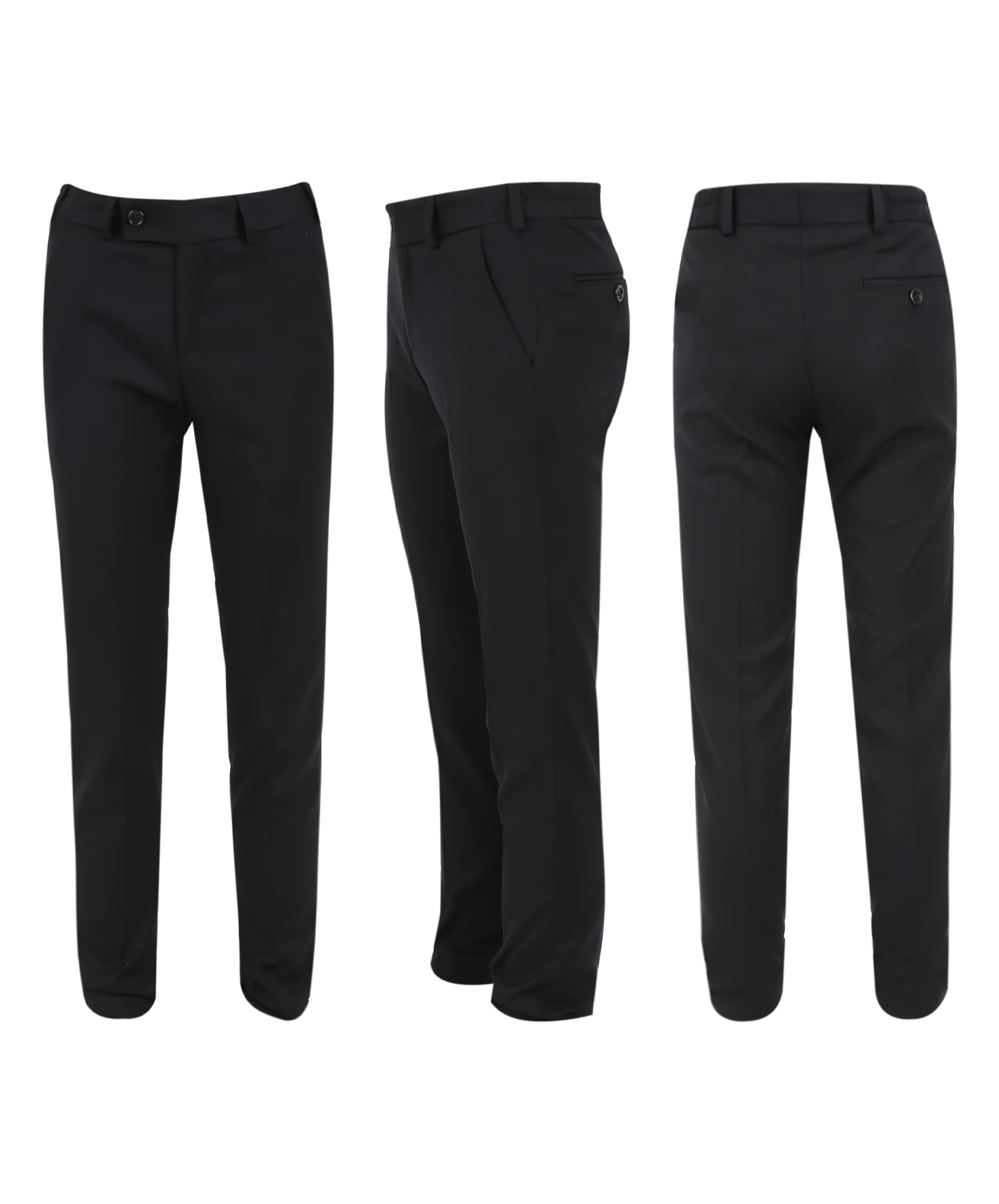 Boys Slim Fit Shimmer Tuxedo Suit - Blush Pink - Image 10