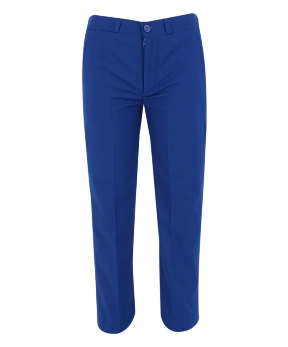 Boys 6 Piece All In One Formal Suit Set - RUN - Electric Blue - Image 7