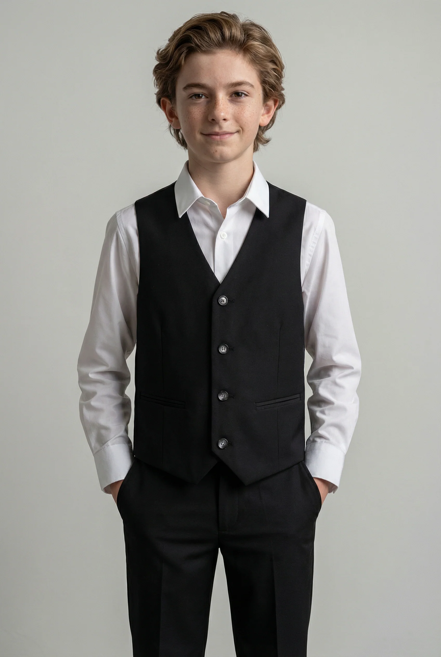 Boys Slim Fit Suit - JACK Black - Image 9