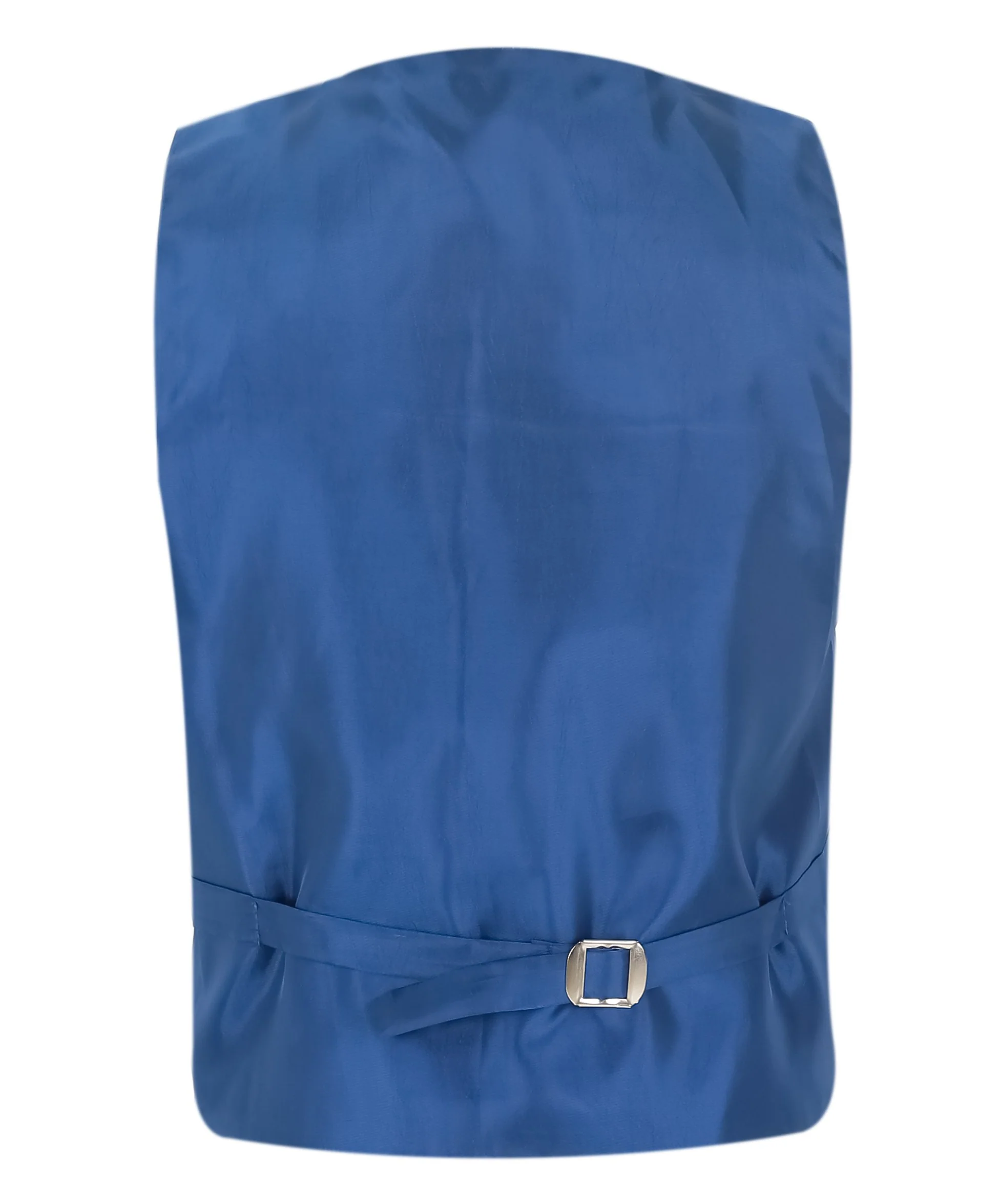 Boys Glittery Slim Fit Tuxedo Dinner Suit - Blue - Image 7