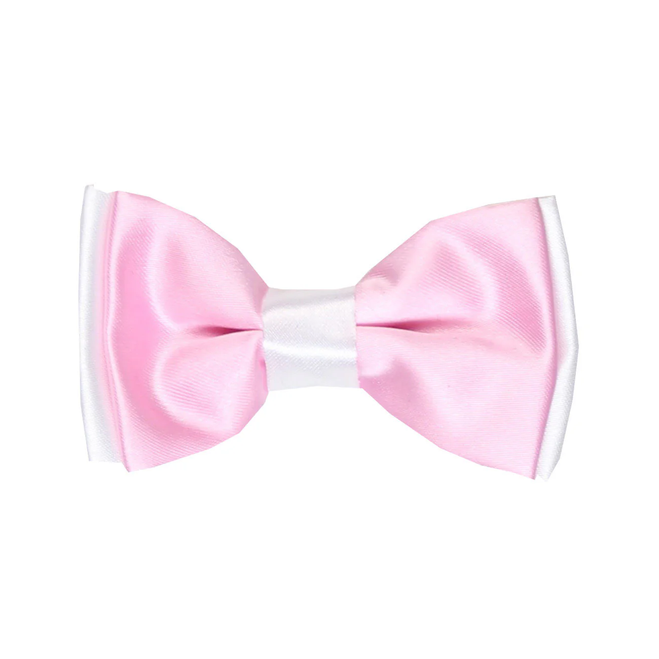 Boys Pre-Tied Adjustable Neck Strap Bowtie & Hanky Set - Black - White - Image 7