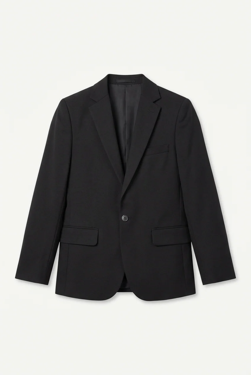 Boys Slim Fit 8-Piece Formal Suit Set - Black - Image 8