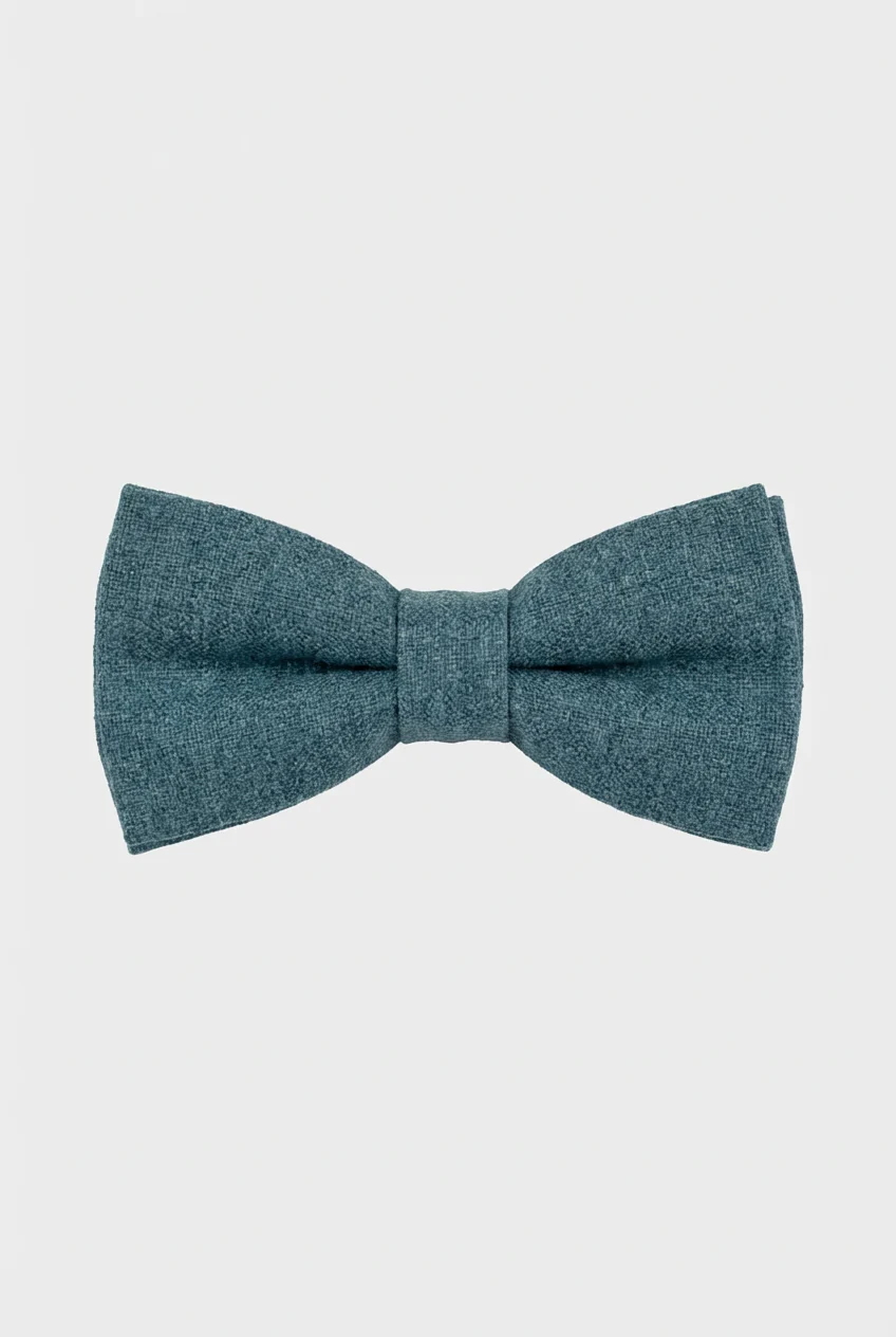 Boys Slim Fit Textured 8-Piece Formal Suit Set - Teal Green - Image 14