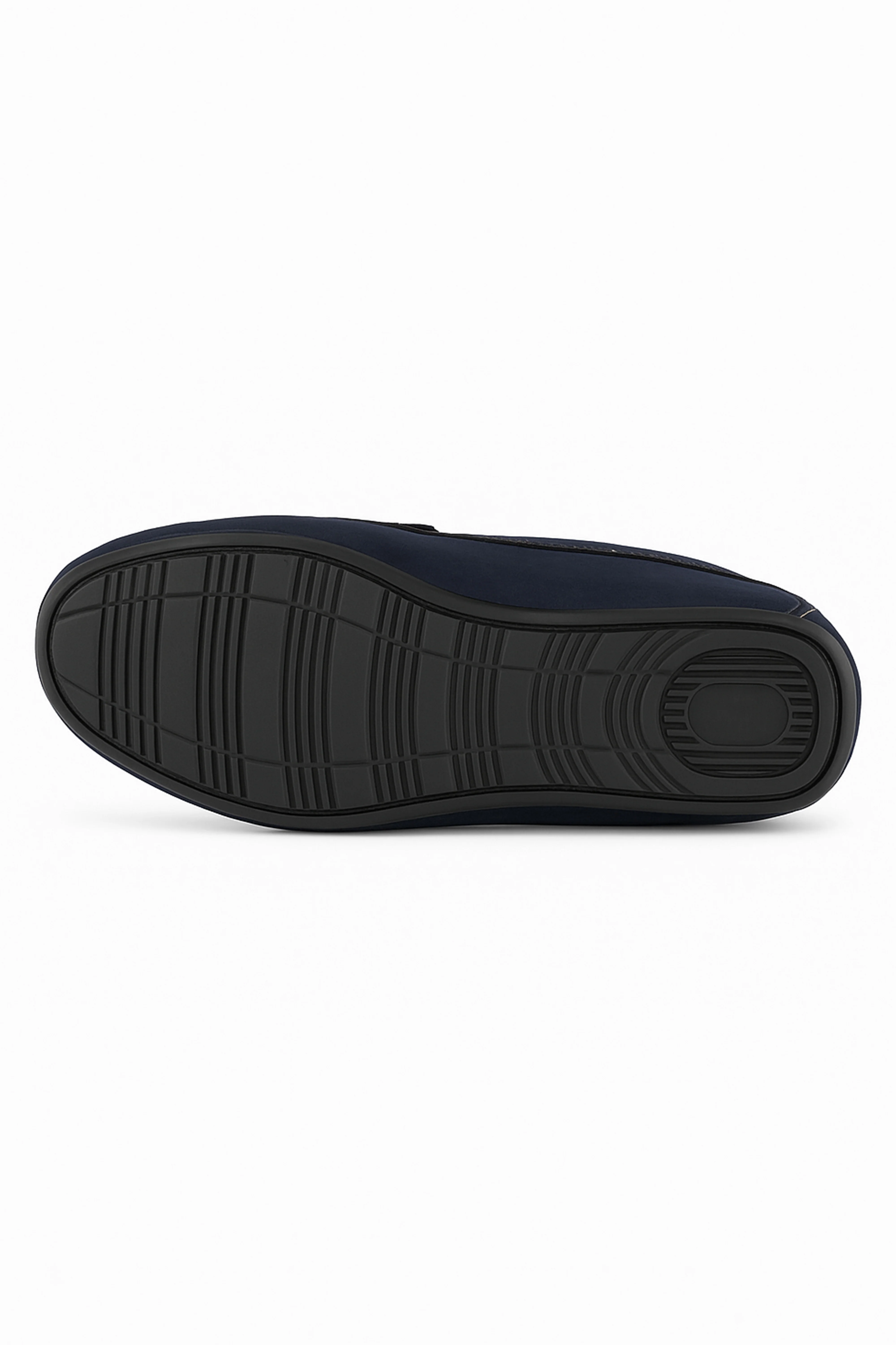 Boys Suede Slip On Penny Loafer - DUNCAN - Navy Blue - Image 4