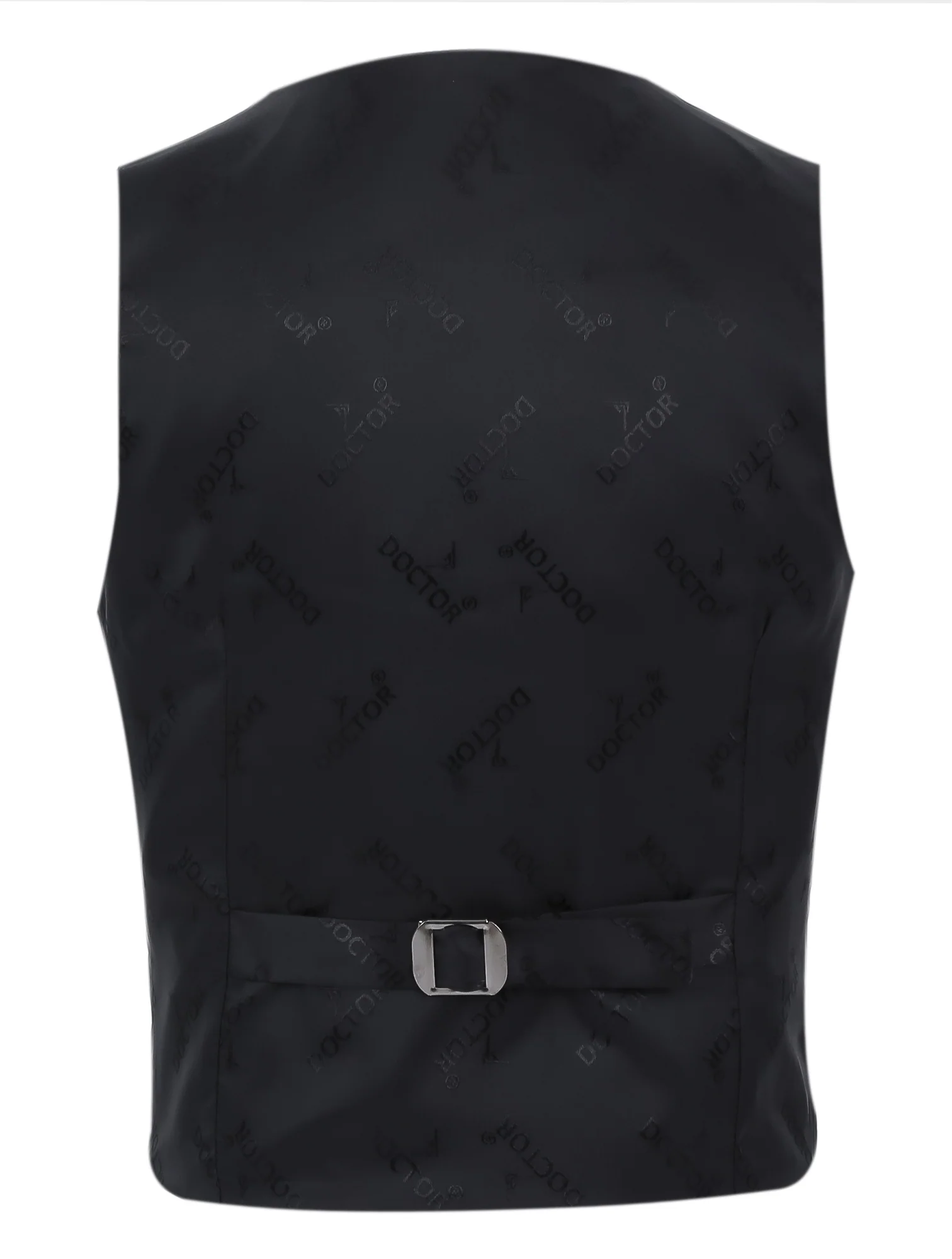 Boys Tuxedo Suit - Corduroy Velvet Waistcoat & shawl lapel - White- Black - Image 9