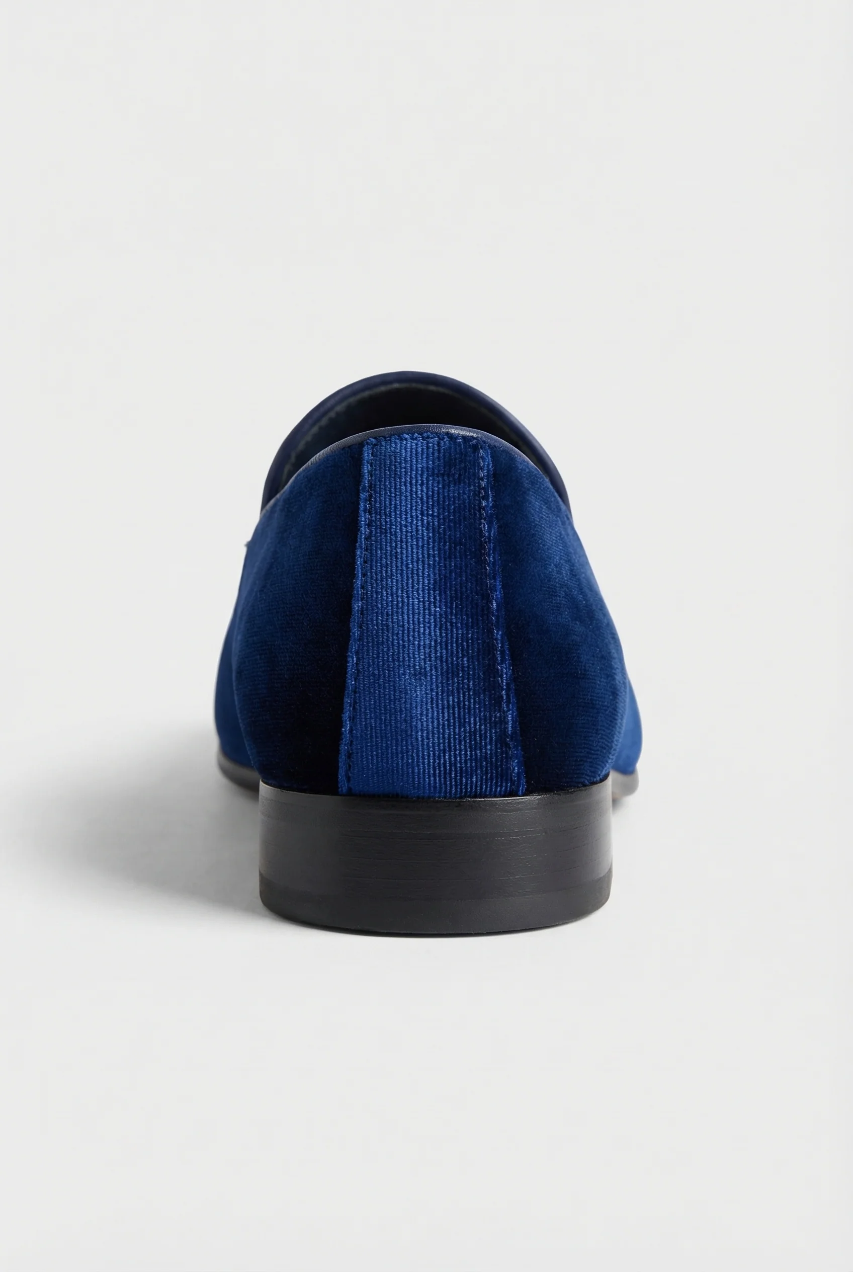 Boys Velvet Loafer Shoes - Jackson Blue - Image 5
