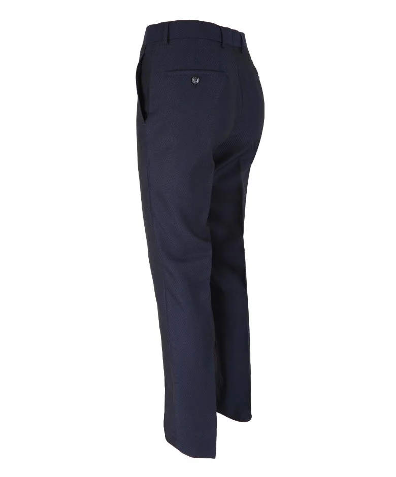 Men's Slim Fit Suit - MYERS - Navy Blue - Image 6