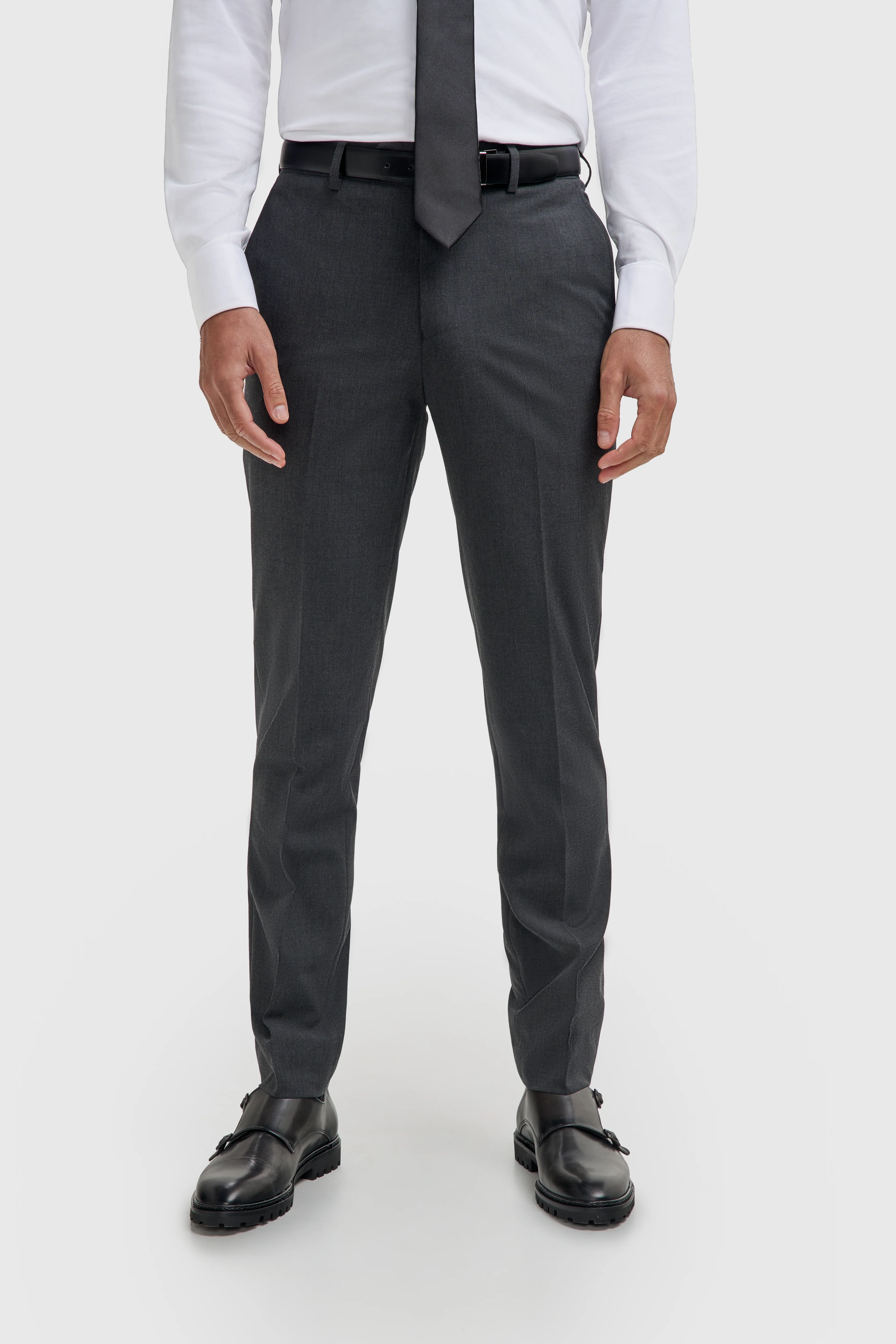 Father & Son Matching Slim Fit 3-Piece Suit Set - Malibu Charcoal Grey - Image 7