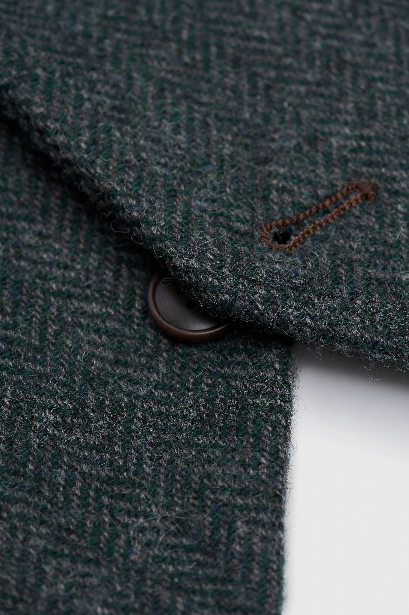 Father & Son Matching Wool Herringbone 3-Piece Suit Set - Thomas - Lush Green - Image 16