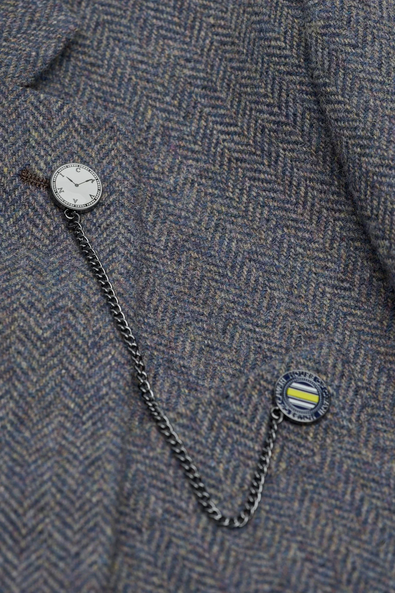Father & Son Matching Wool Herringbone 3-Piece Suit Set - Thomas - Savoy Grey - Image 15