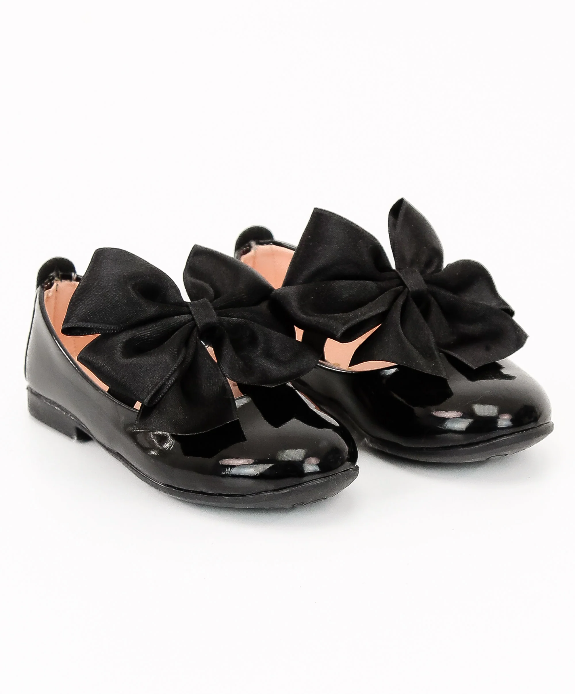 Girls Patent Flat Mary Jane Shoes - ELENA - Black - Image 5