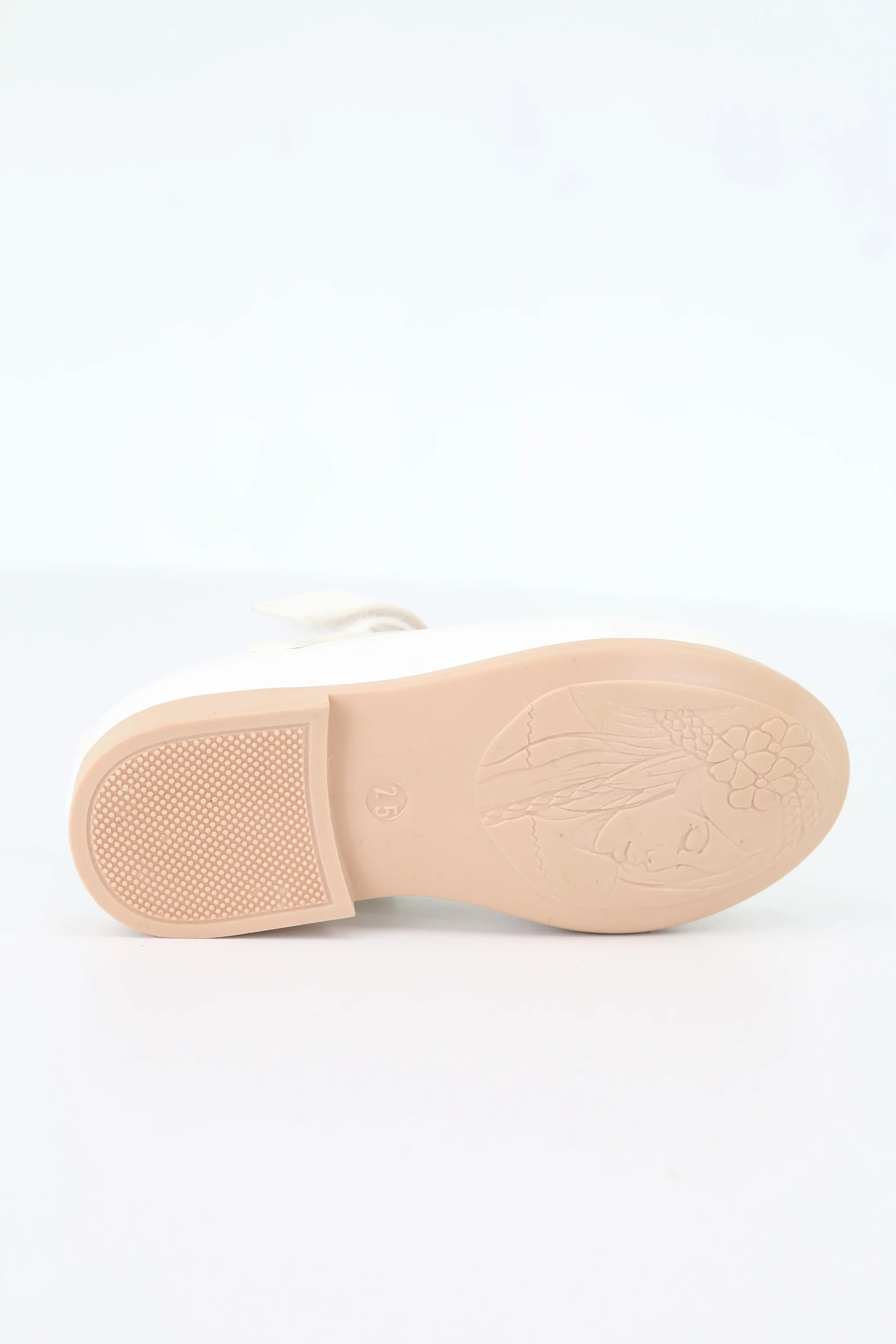 Girls Mary Jane Flat Patent Dress Shoes LAYLA - Off white - Image 4
