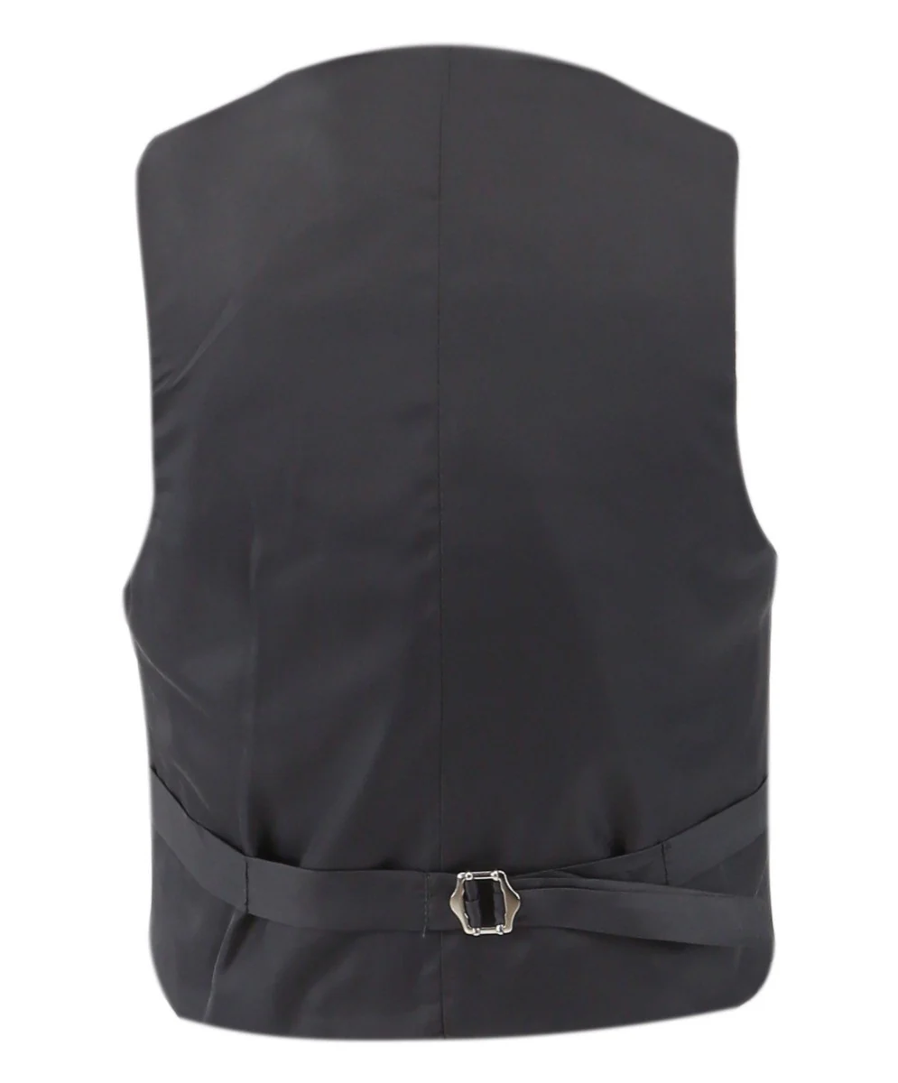 Boys Premium Grey Tail Suit - Grey - Image 7