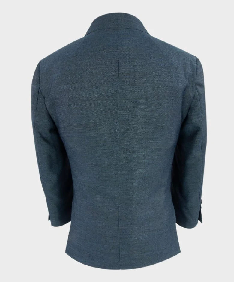 Boys All in One Tailored Fit Suit  - HENRY Blue - Dark Blue - Image 4
