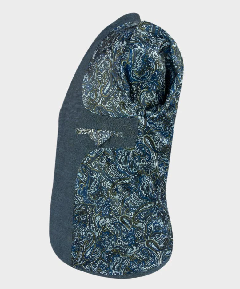 Boys All in One Tailored Fit Suit  - HENRY Blue - Dark Blue - Image 9