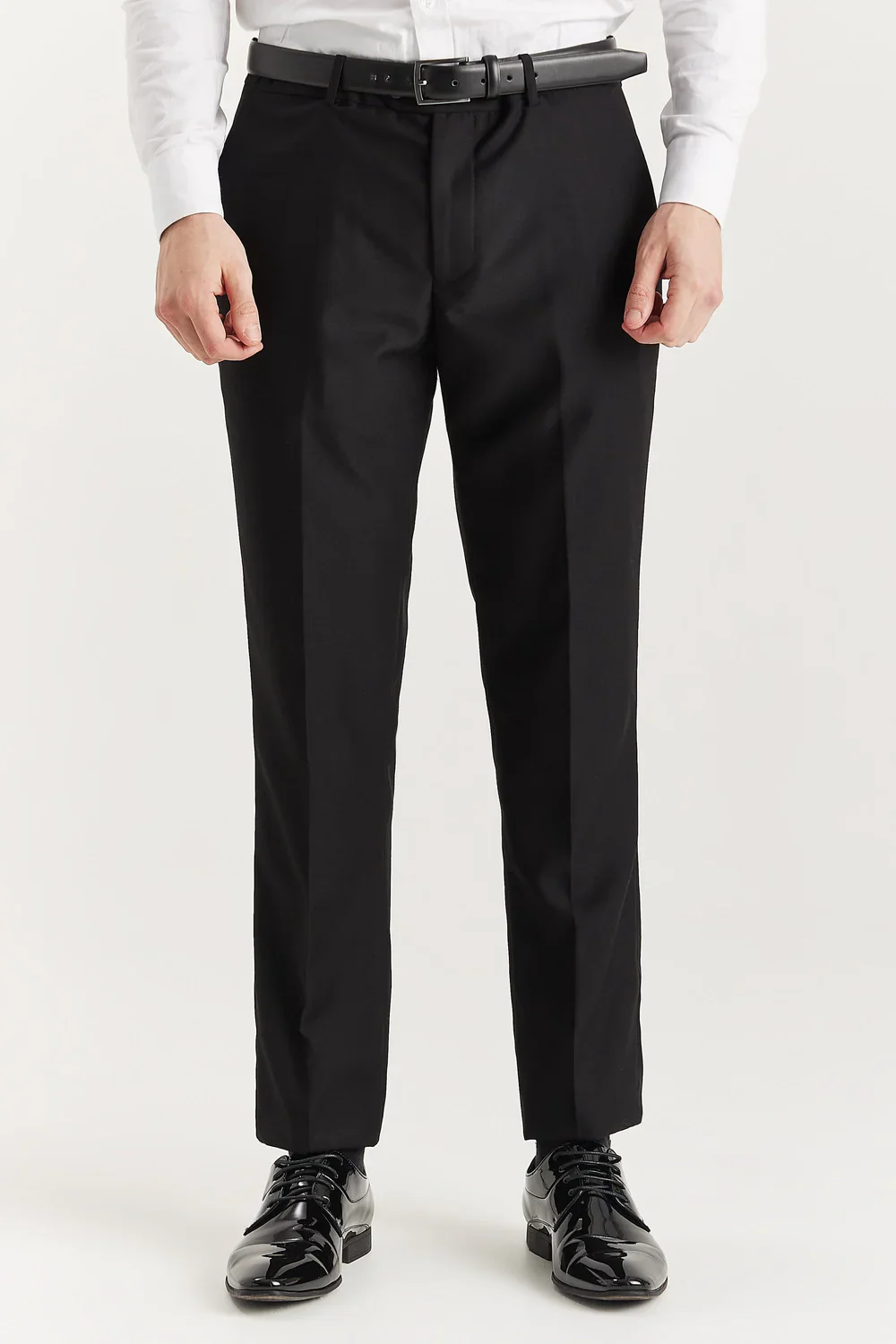 Men’s 2-Piece Double Breasted Tuxedo Dinner Suit - Harry - Black - Image 4