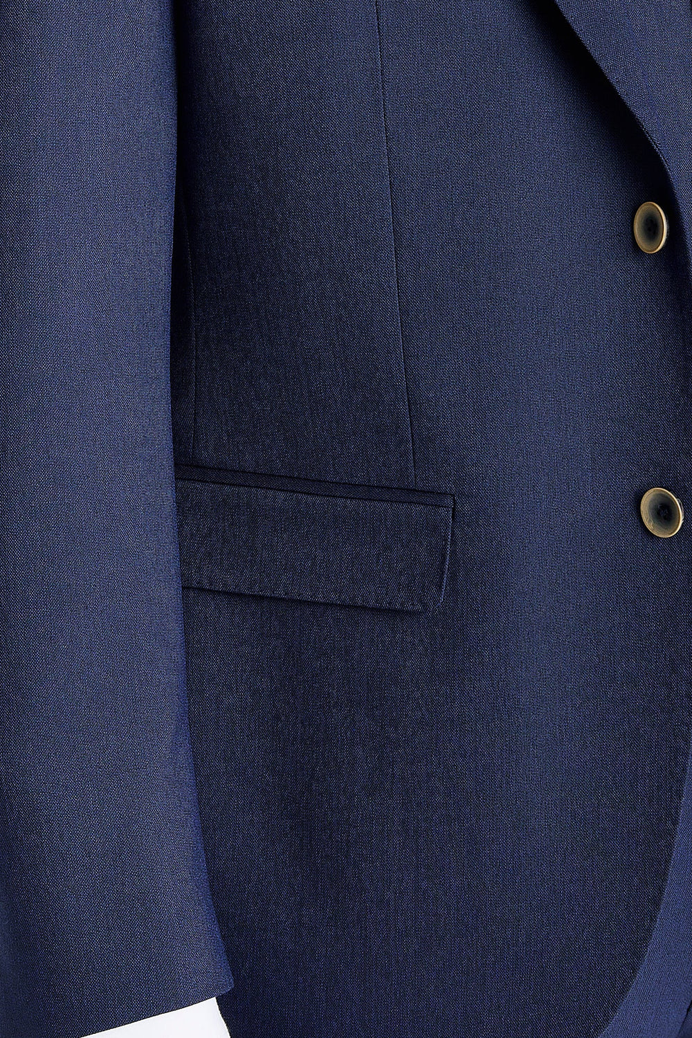 Men’s 3-Piece Tailored Fit Formal Suit - Belmont - Navy - Image 13
