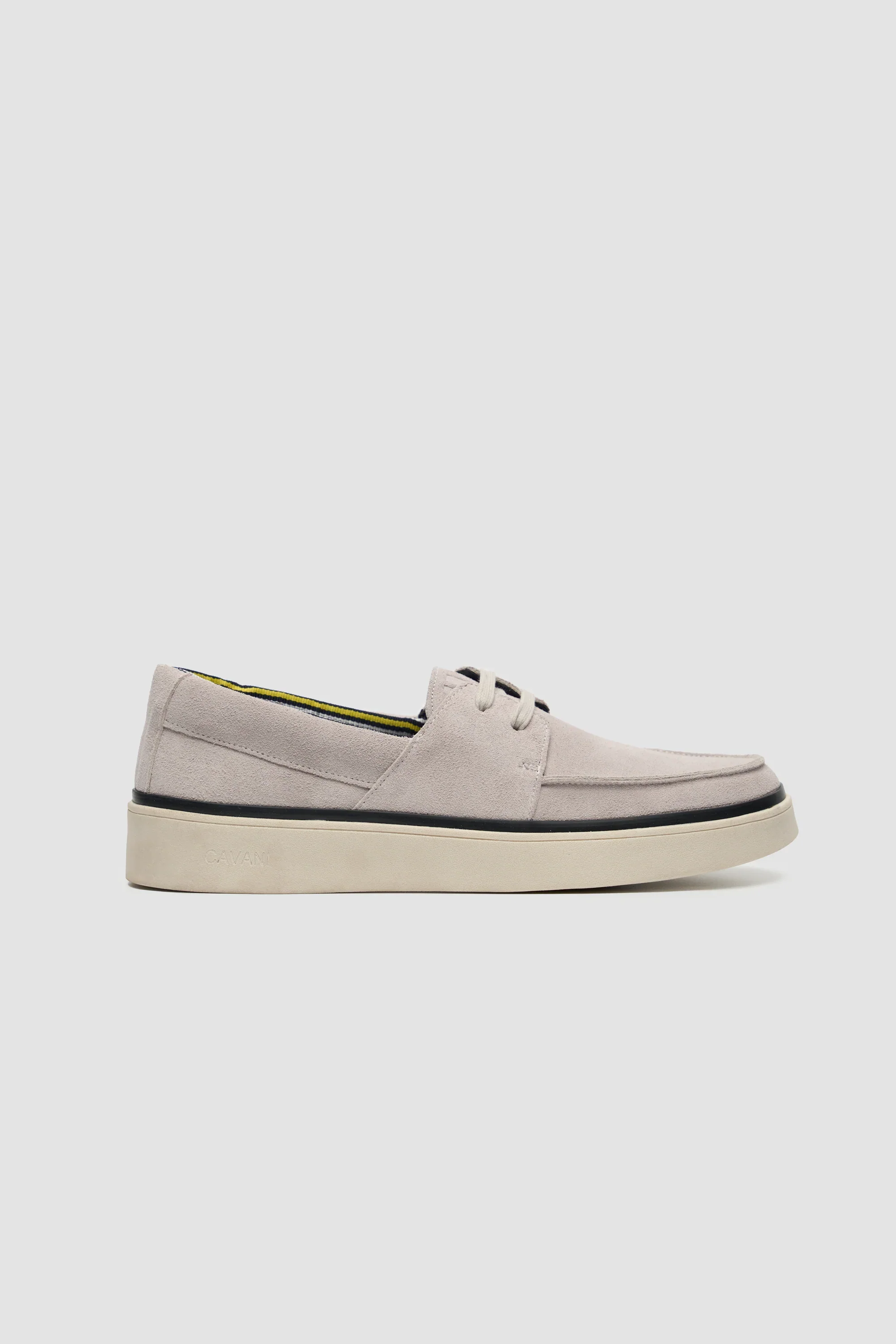 Men’s Casual Suede Slip-On Loafers - Amalfi - Ice Grey - Image 2