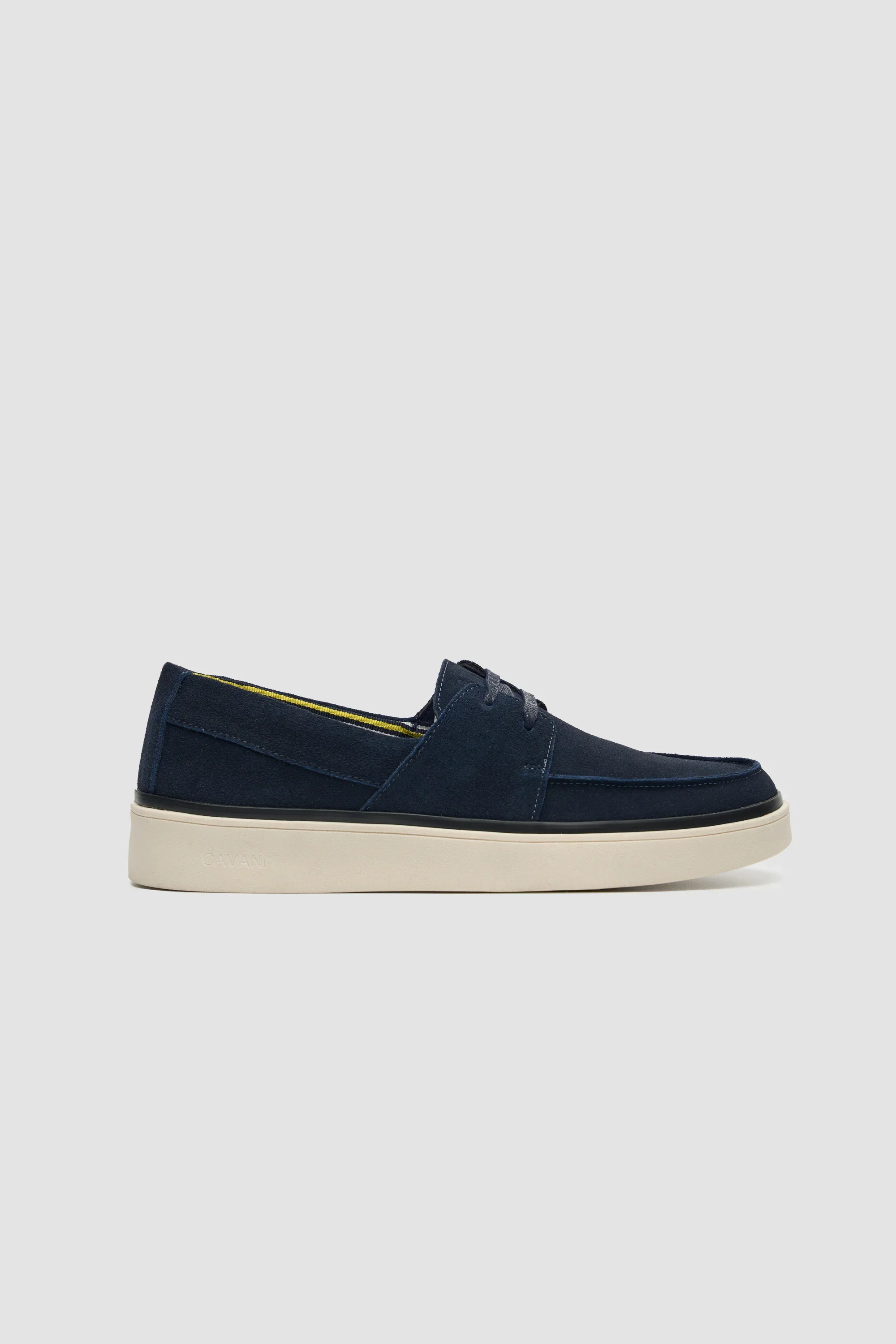 Men’s Casual Suede Slip-On Loafers - Amalfi - Navy Blue - Image 2