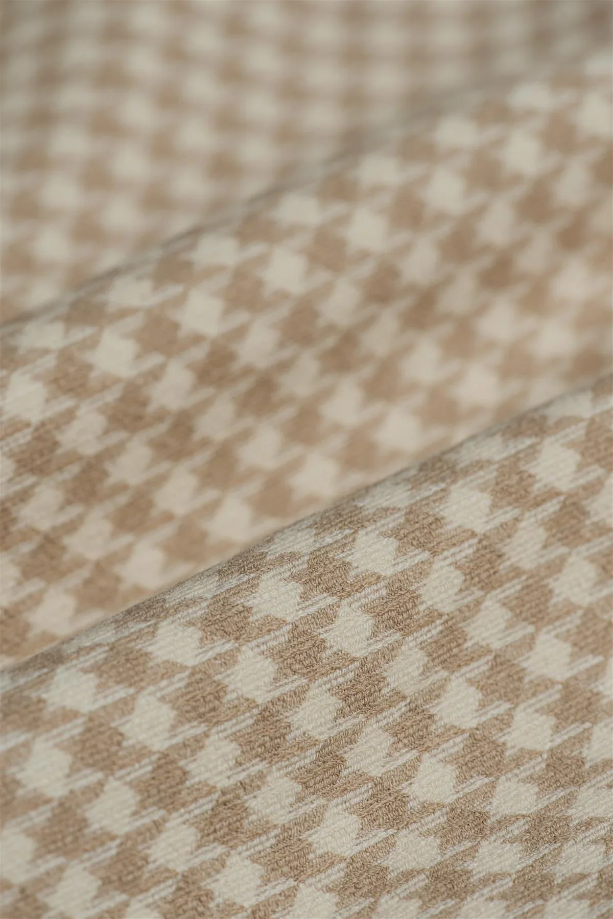 Men’s Cotton Relaxed Fit Houndstooth Overshirt - Marata - Image 7