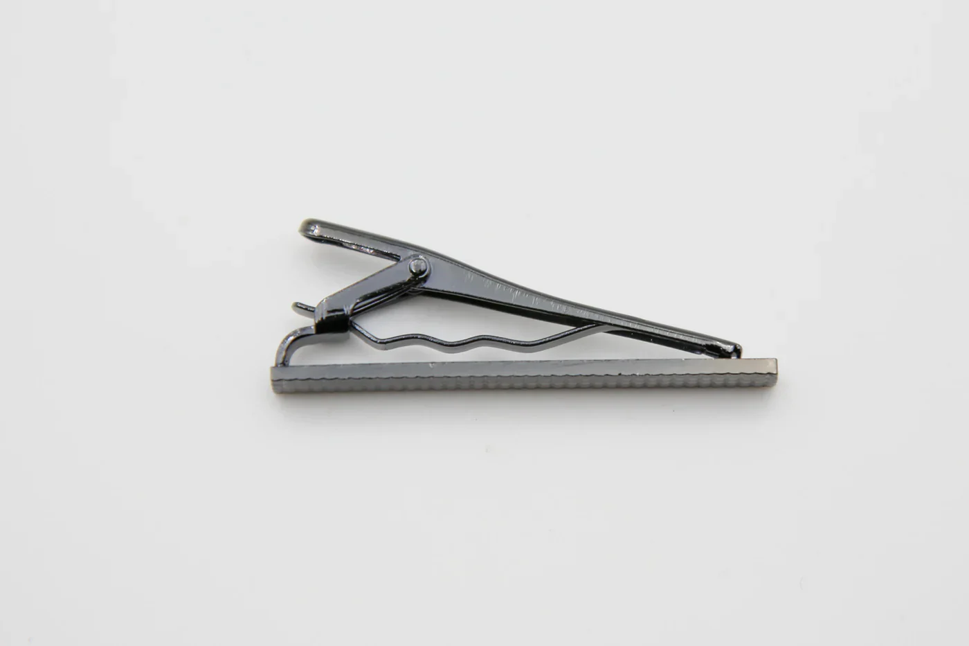 Men's Paisley Tie Cufflink Set - Silver Blue - Image 4