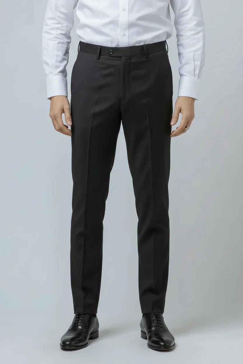 Men's Slim Fit Trousers - JACK Black - Black