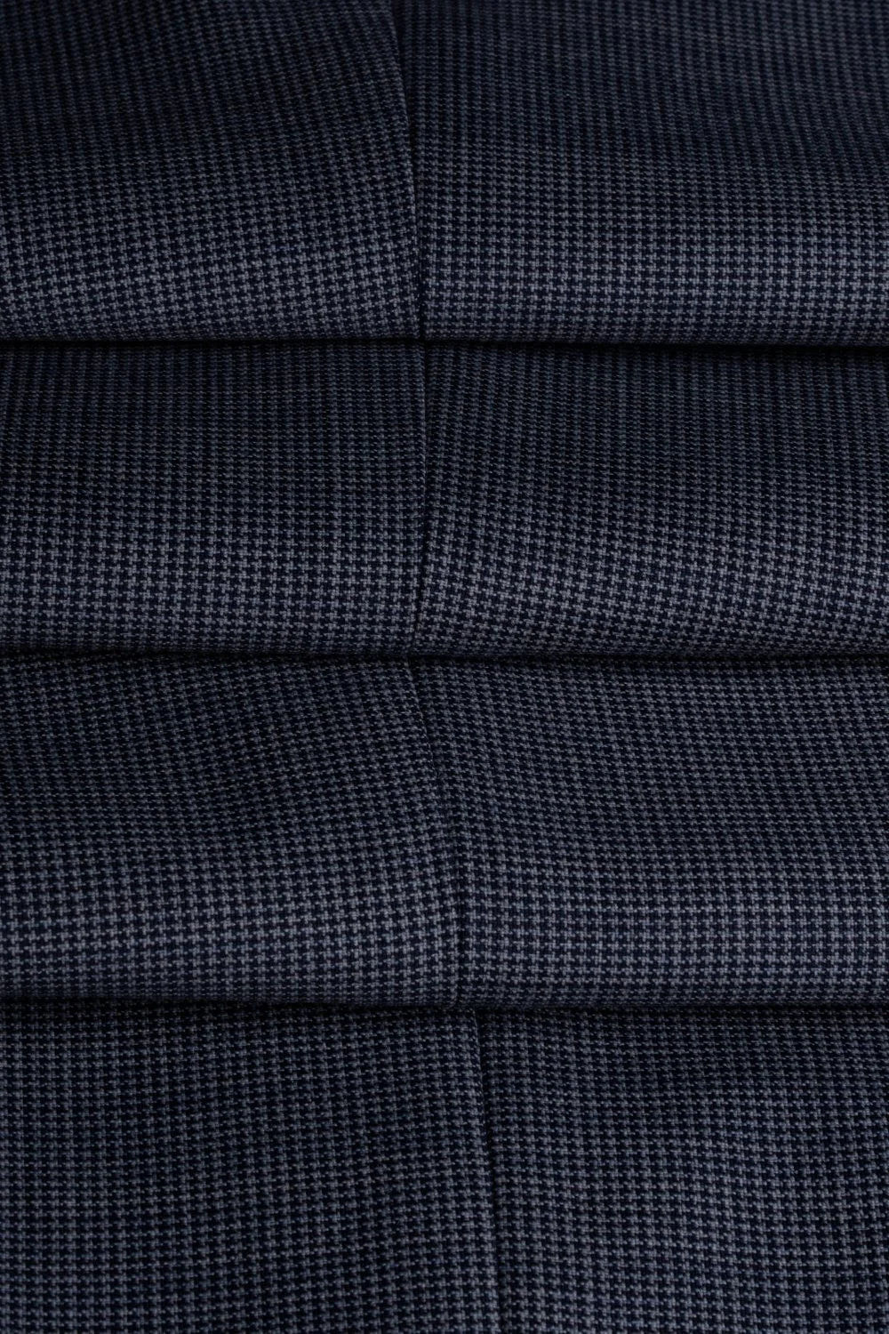 Men's Wool Blend Slim Fit Trousers - BOND - Puppytooth Grey - Image 6