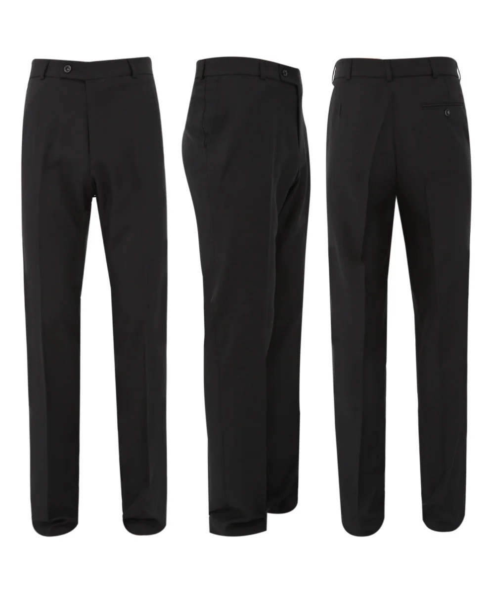 Men's Slim Fit Formal Suit Set - Gorgeous - Black - Image 7
