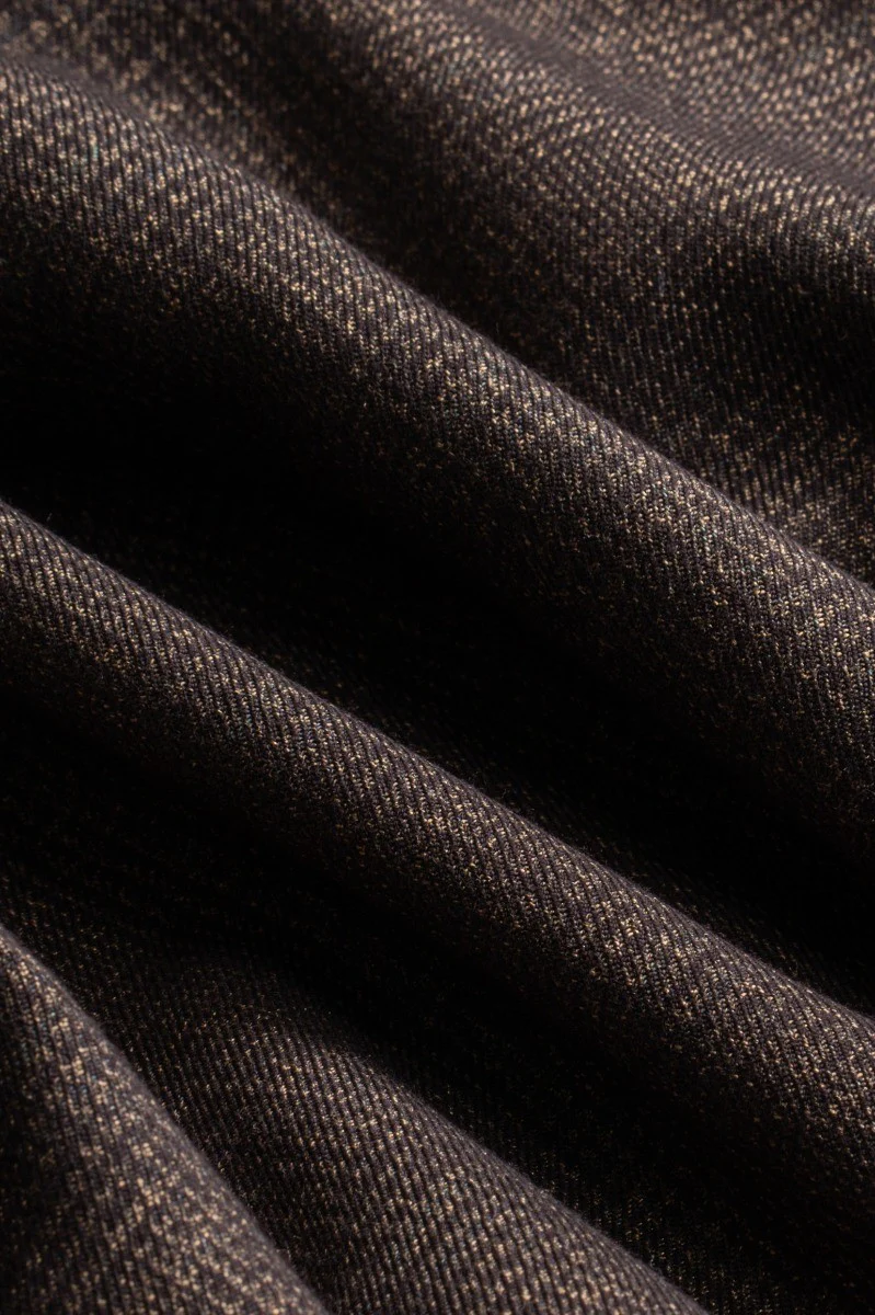 Men's Tweed Glen Check Slim Fit Trousers - CARIDI - Brown - Image 5